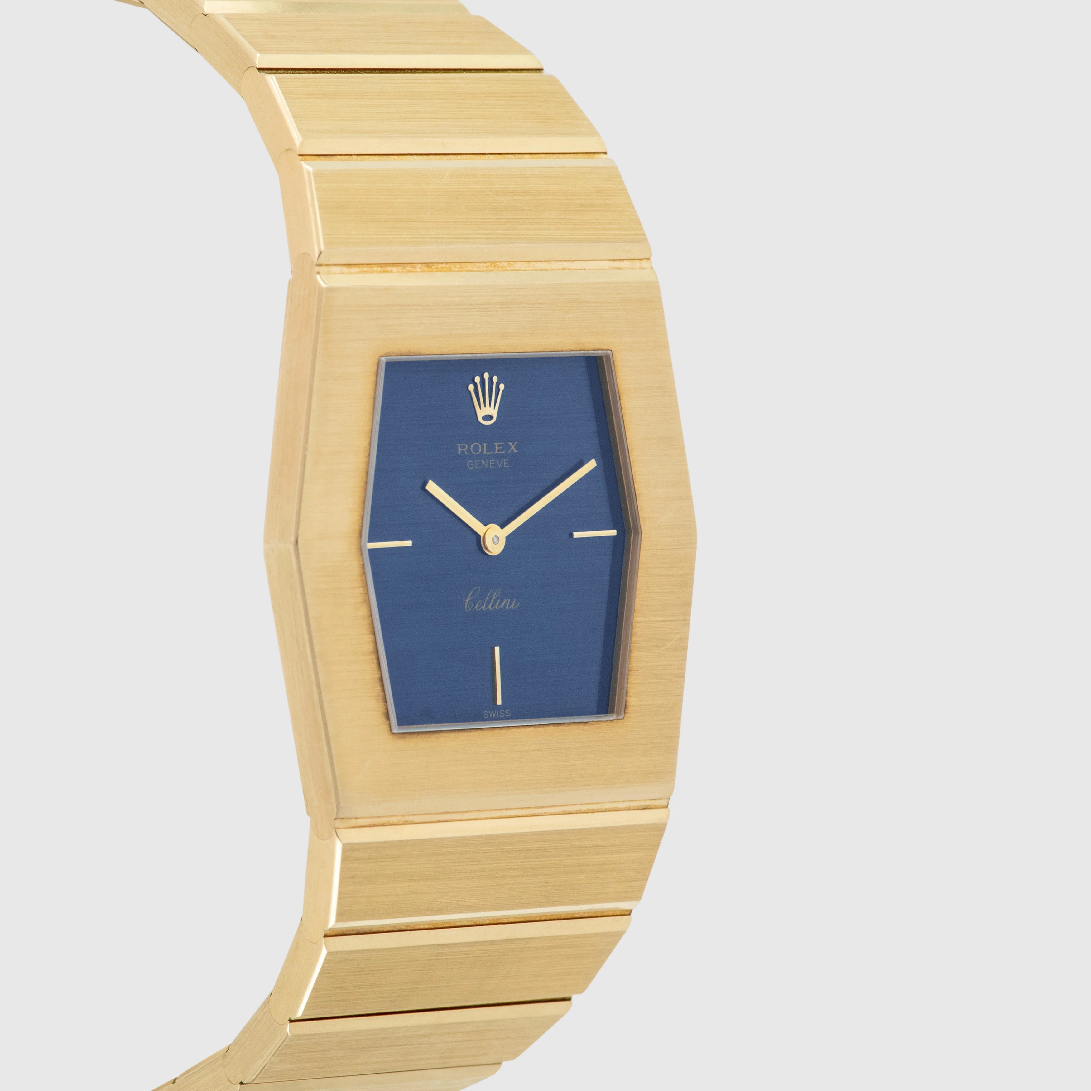 1976 Rolex King Midas Brushed Blue Dial 'NOS Ref. 4342