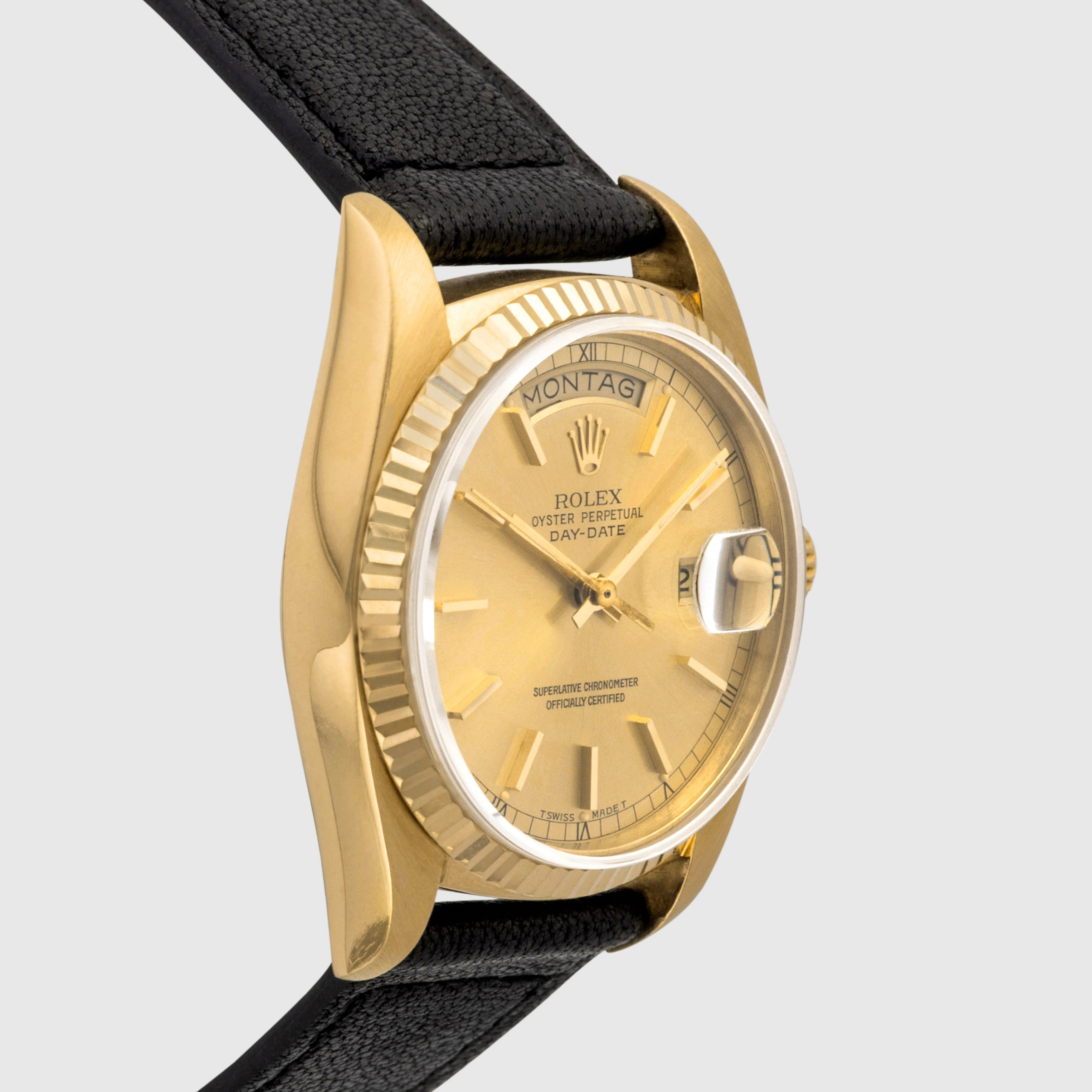 1980 Rolex Day Date Champagne Dial Ref. 18038