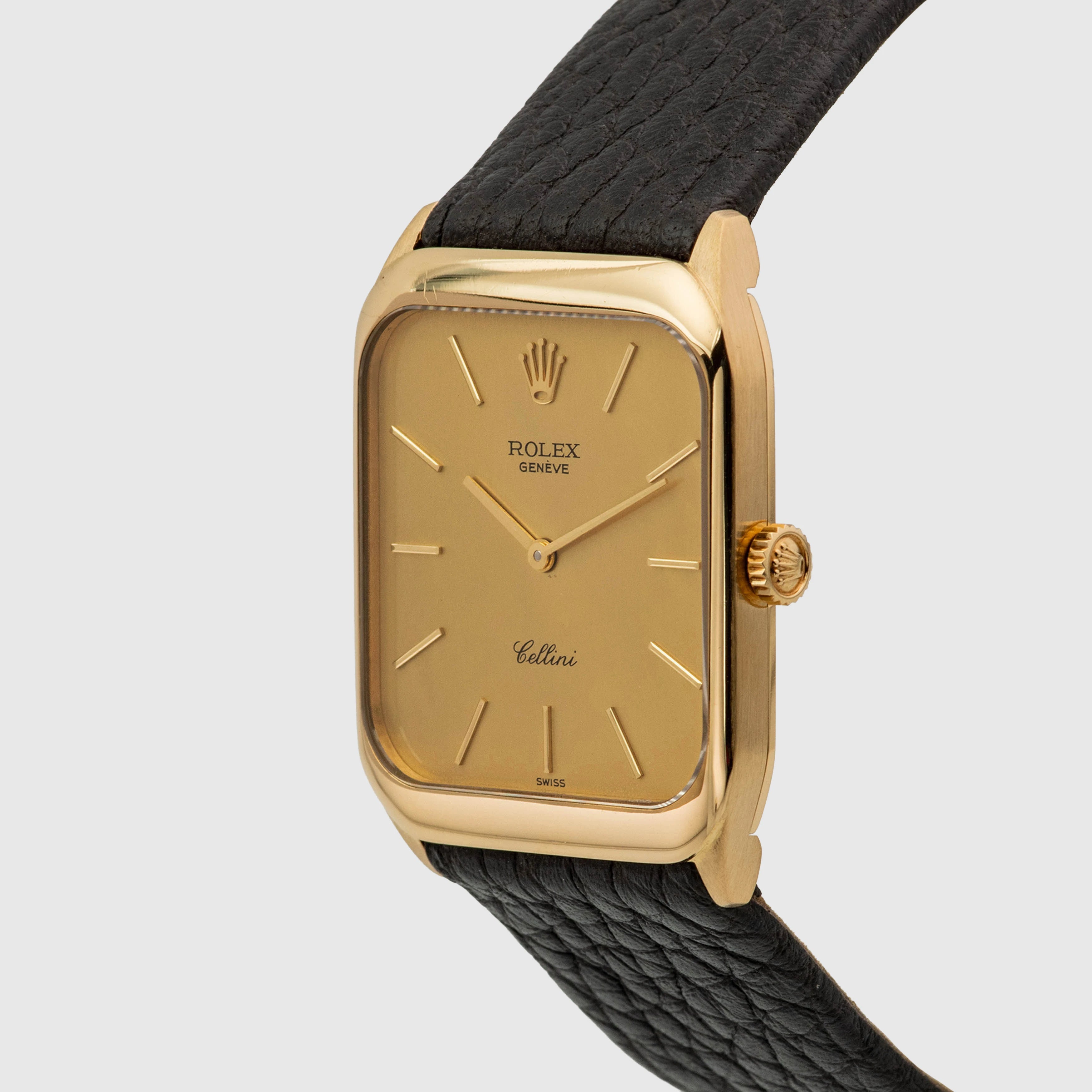 1976 Rolex Cellini Champagne Dial 18k Yellow Gold Ref. 4135