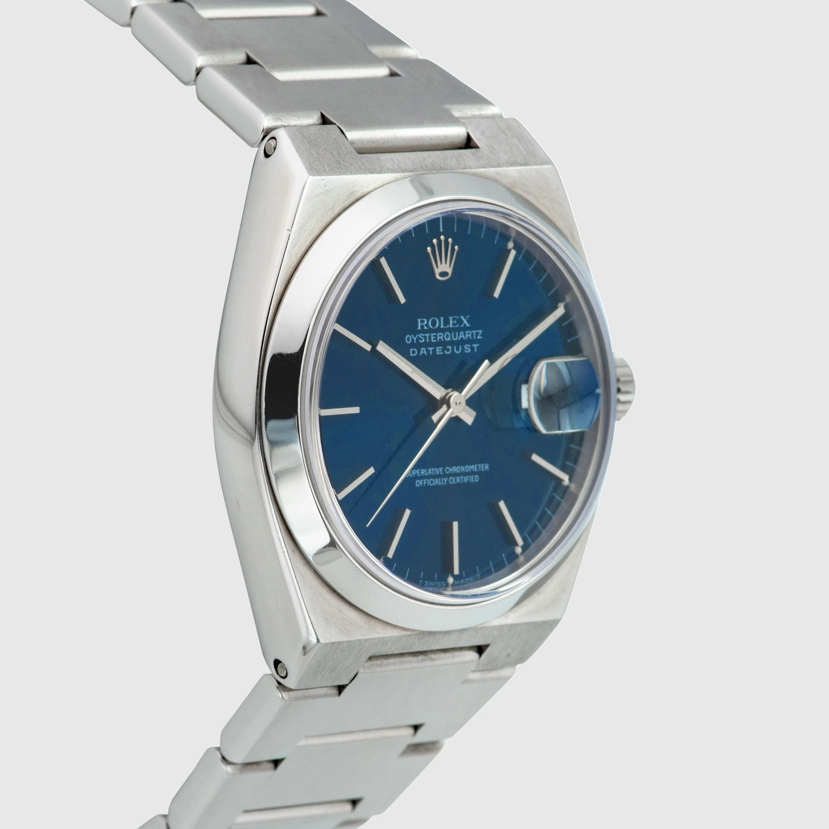1997 Rolex Oysterquartz Blue Dial Ref. 17000