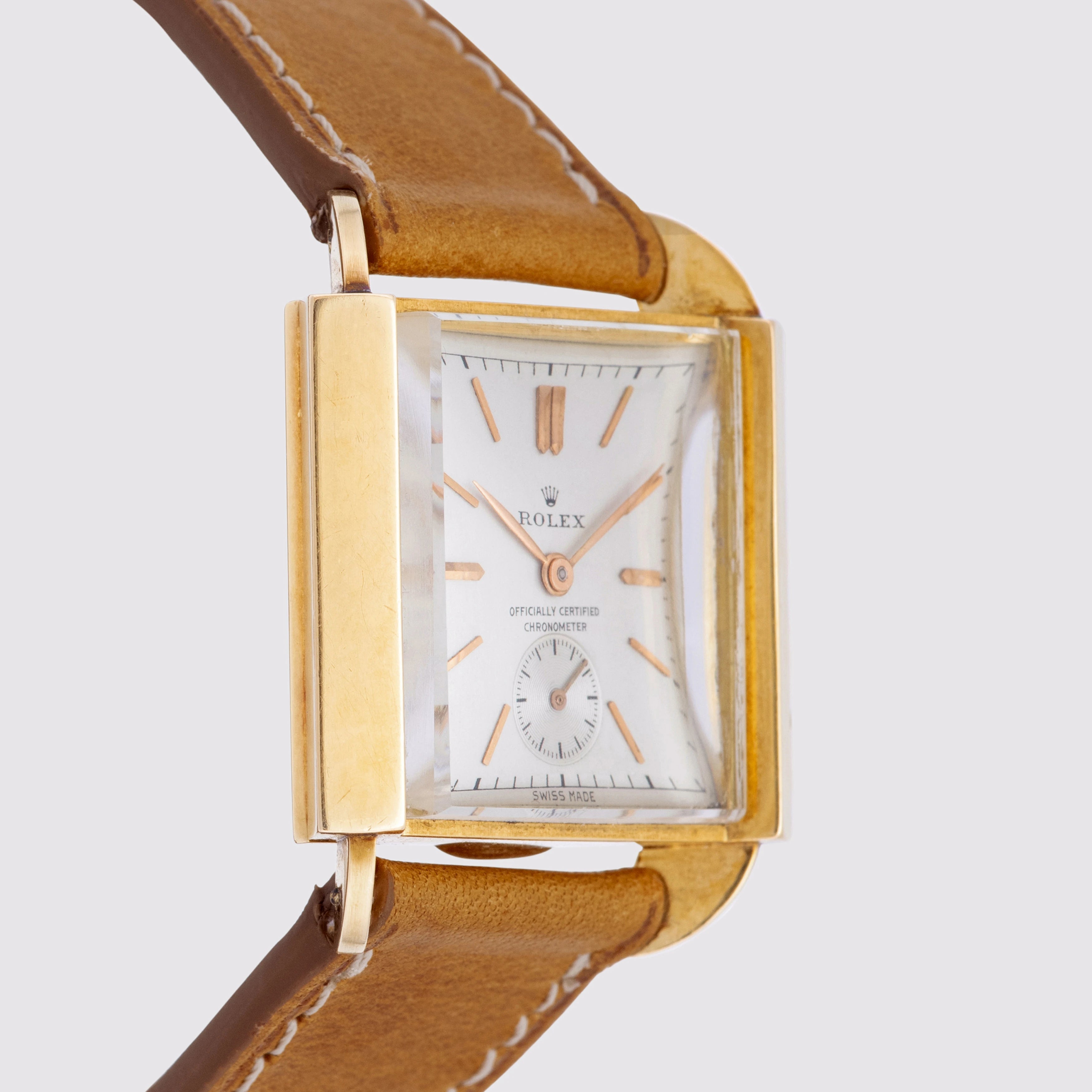 1947 Rolex 'Skater' 18K Ref. 4731 (with Period Rolex box)