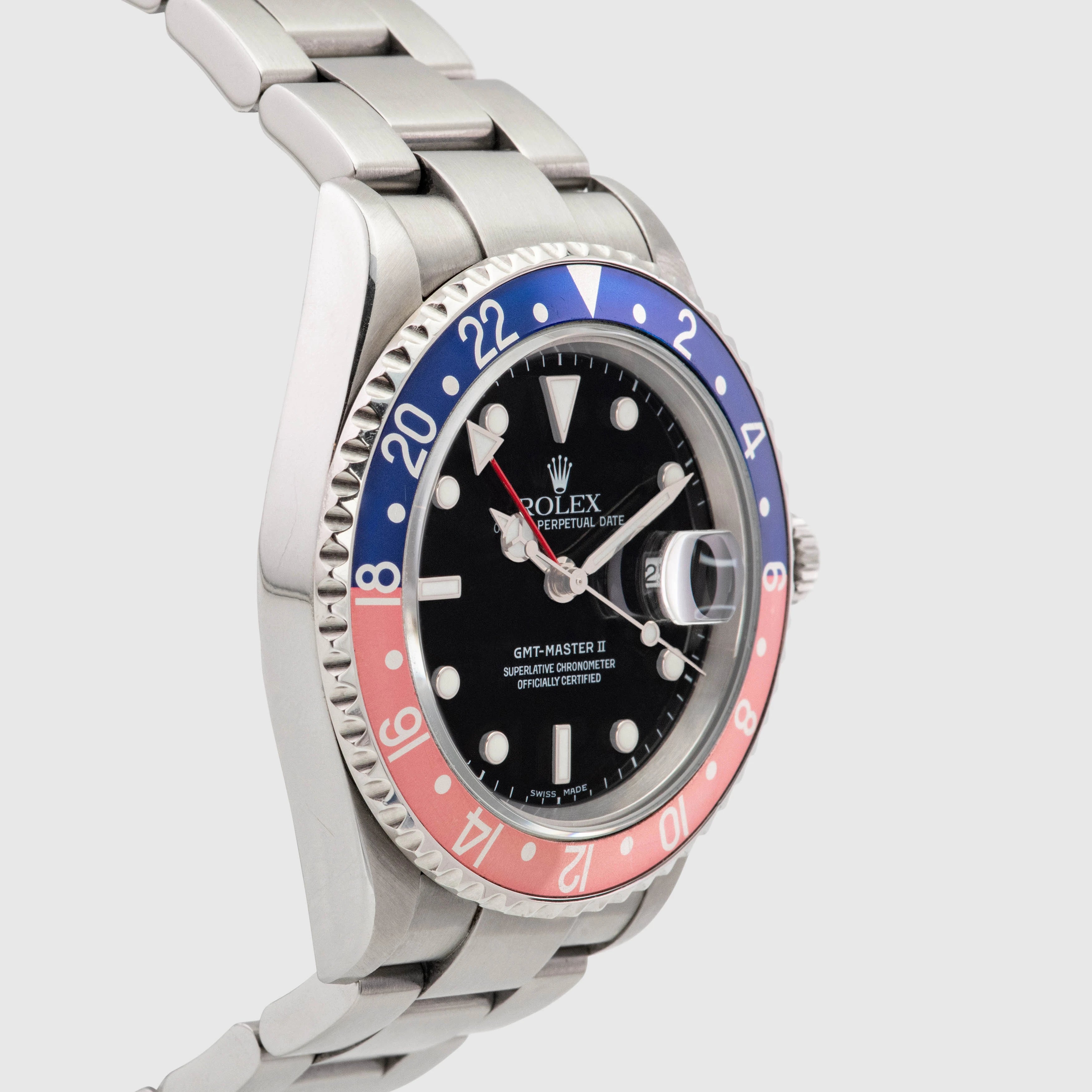 2005 Rolex GMT Master II 'Pepsi' Ref. 16710 (Full Set)