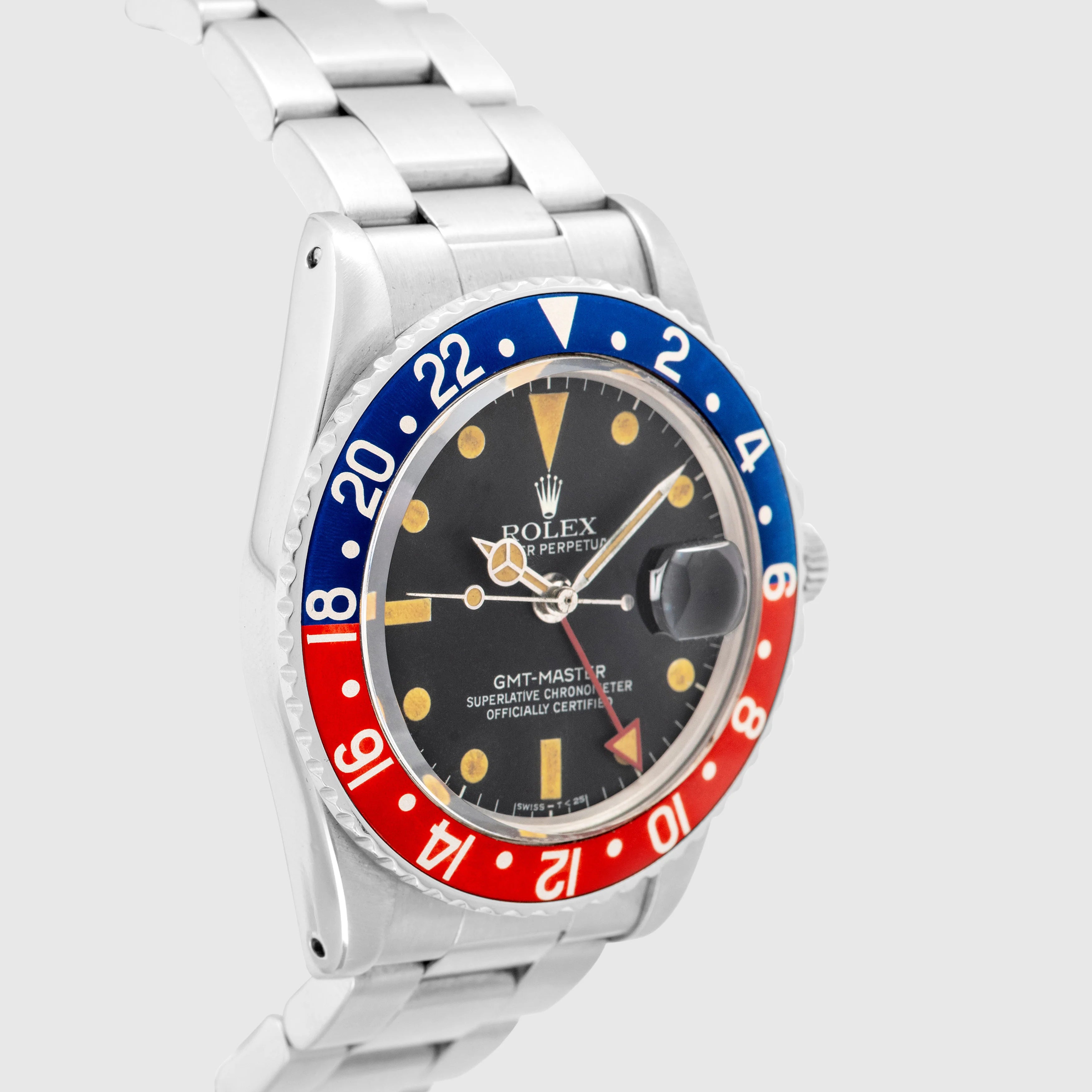 1979 Rolex GMT Master Pepsi Arabic Date Ref. 1675 (with Seddiqi Papers)