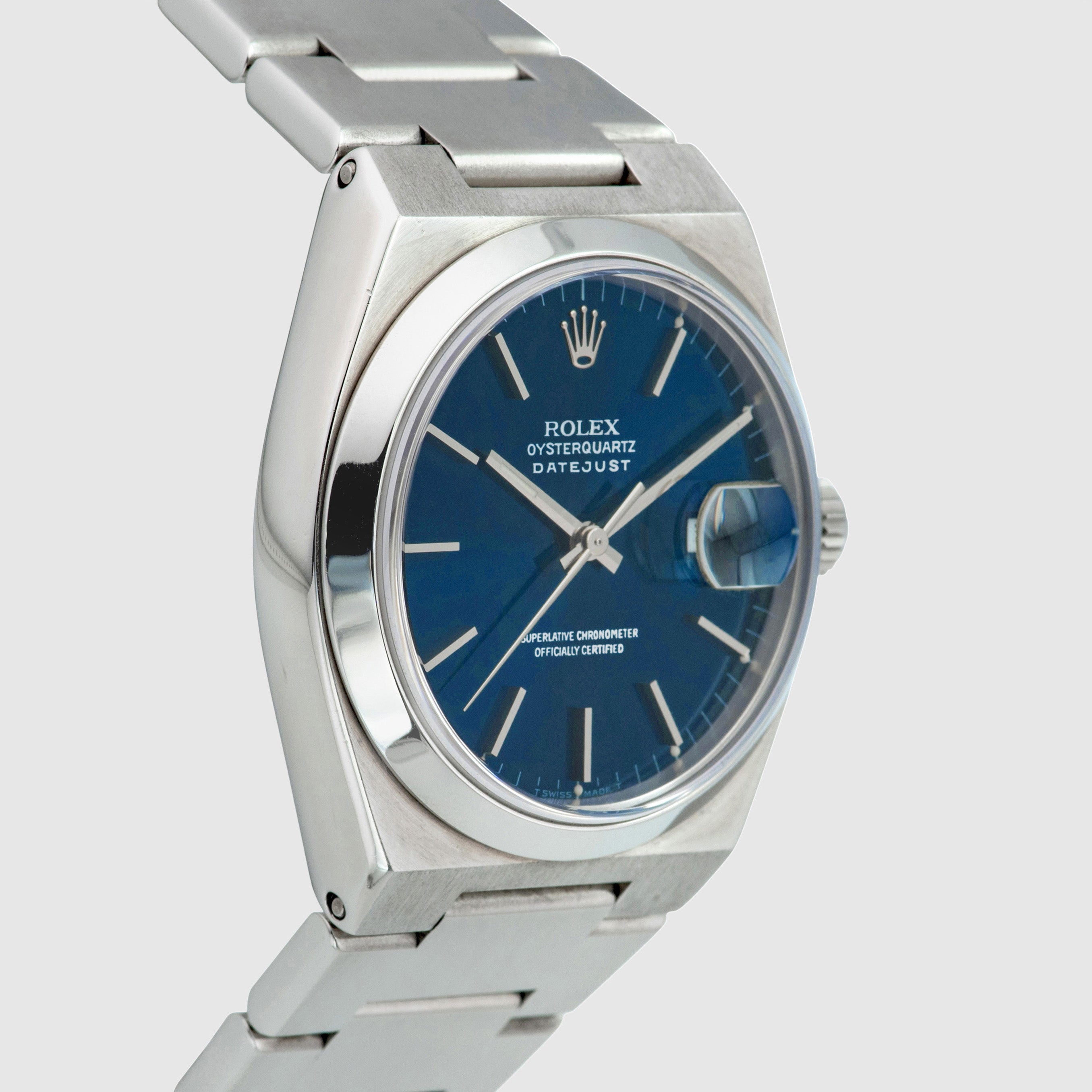 1997 Rolex Oysterquartz Blue Dial Ref. 17000