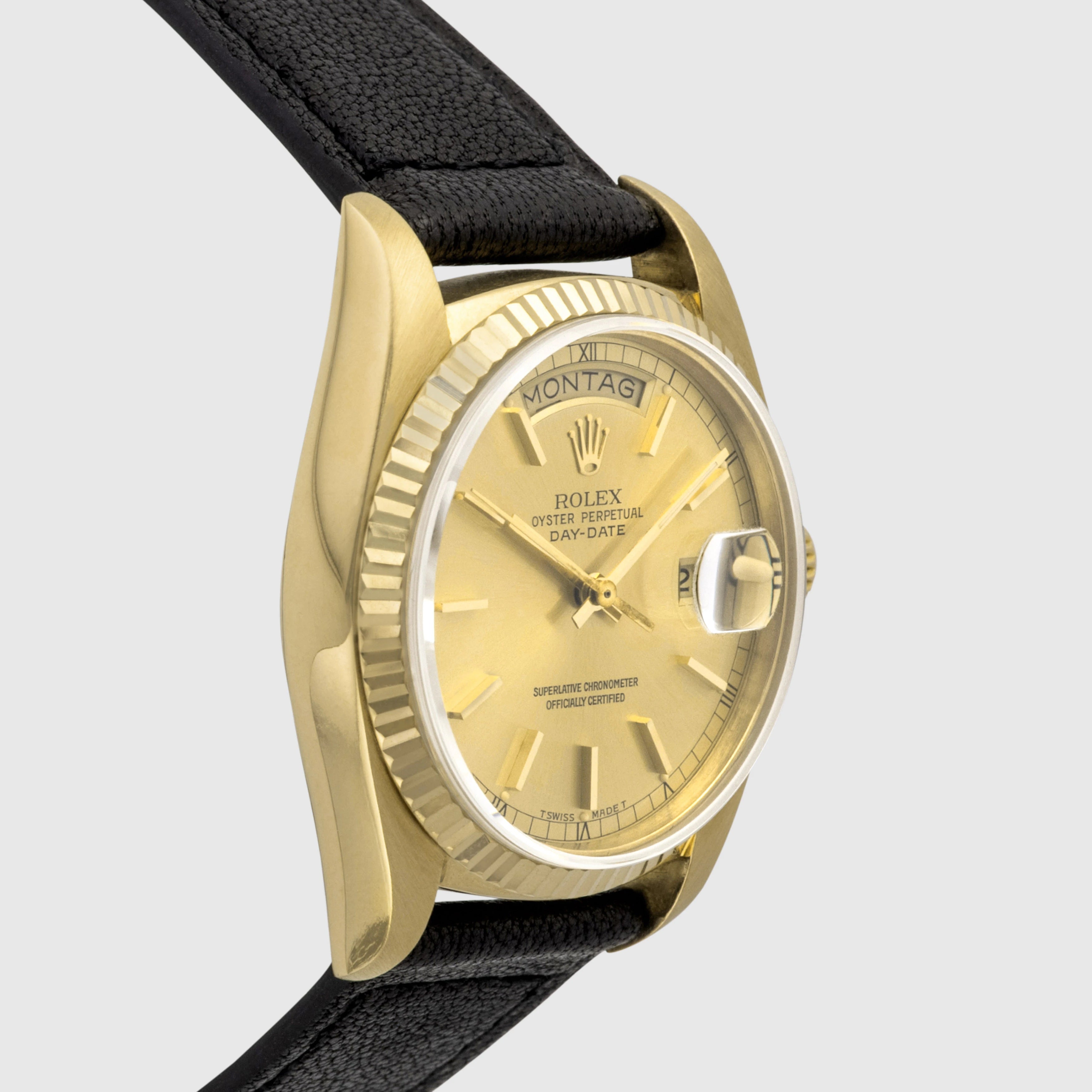 1980 Rolex Day Date Champagne Dial Ref. 18038