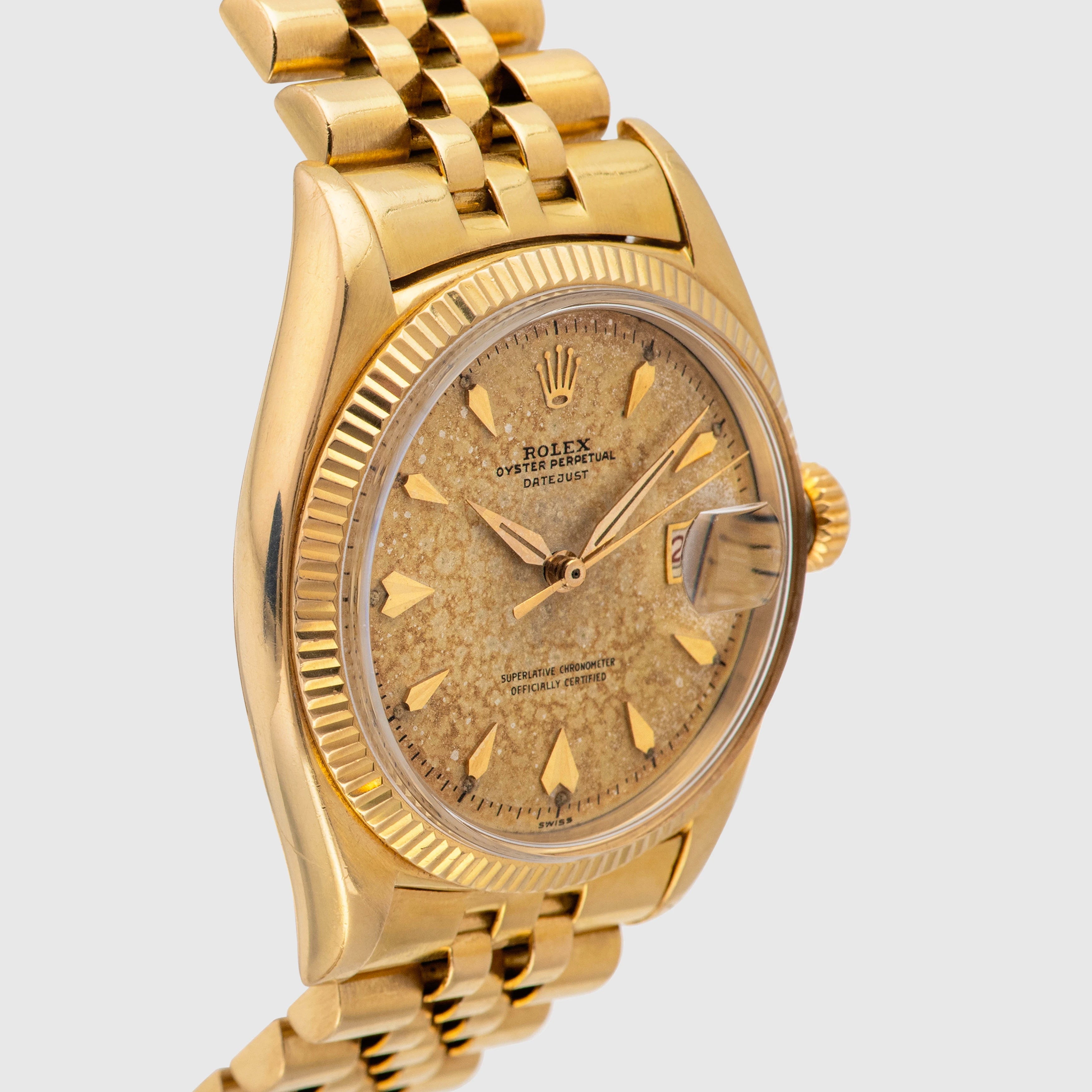 1959 Rolex Datejust Tropical Dial Ref. 6605 (Super Full Set)