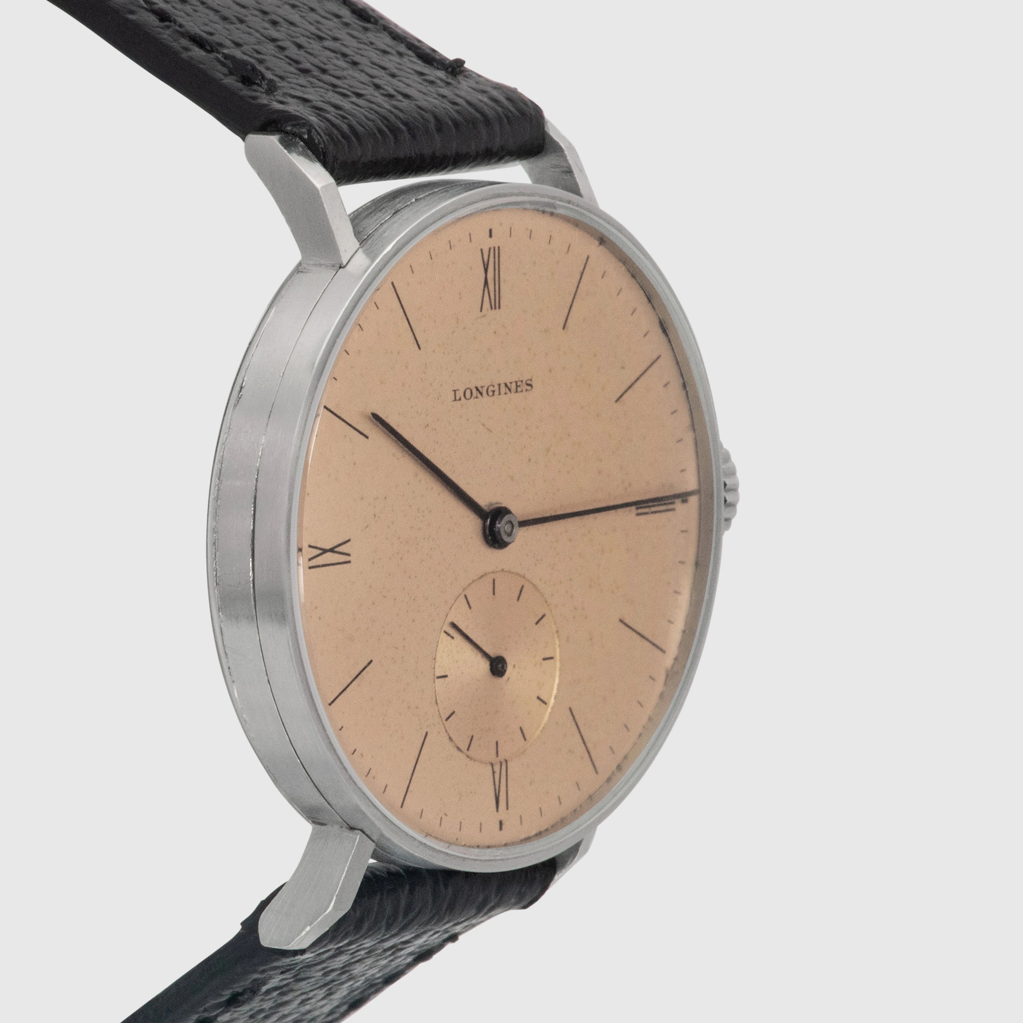 1941 Longines OverSize Salmon Dial Ref. 4366 (with Extract from the Archives)