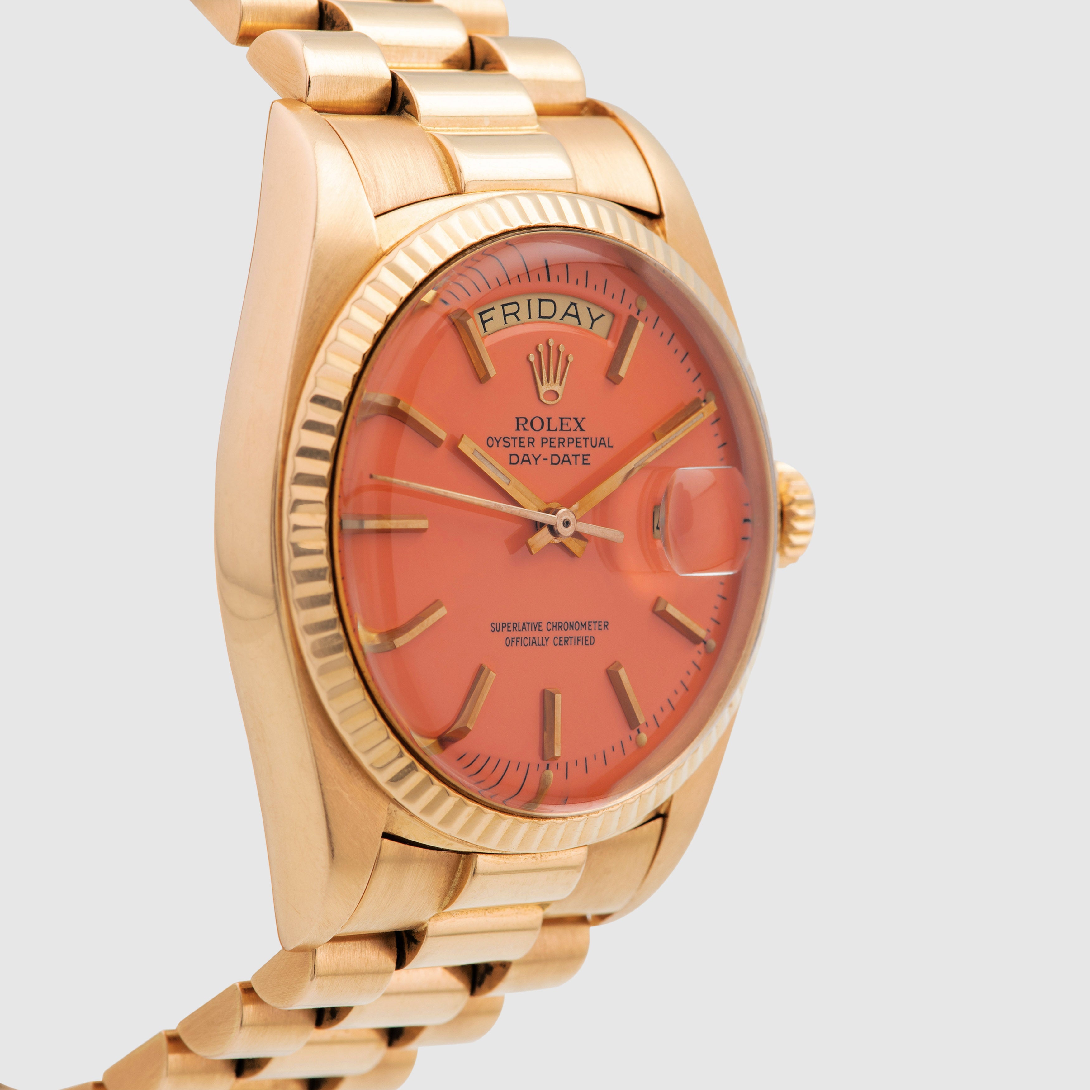 1978 Rolex Day Date Coral Stella Dial Ref. 1803