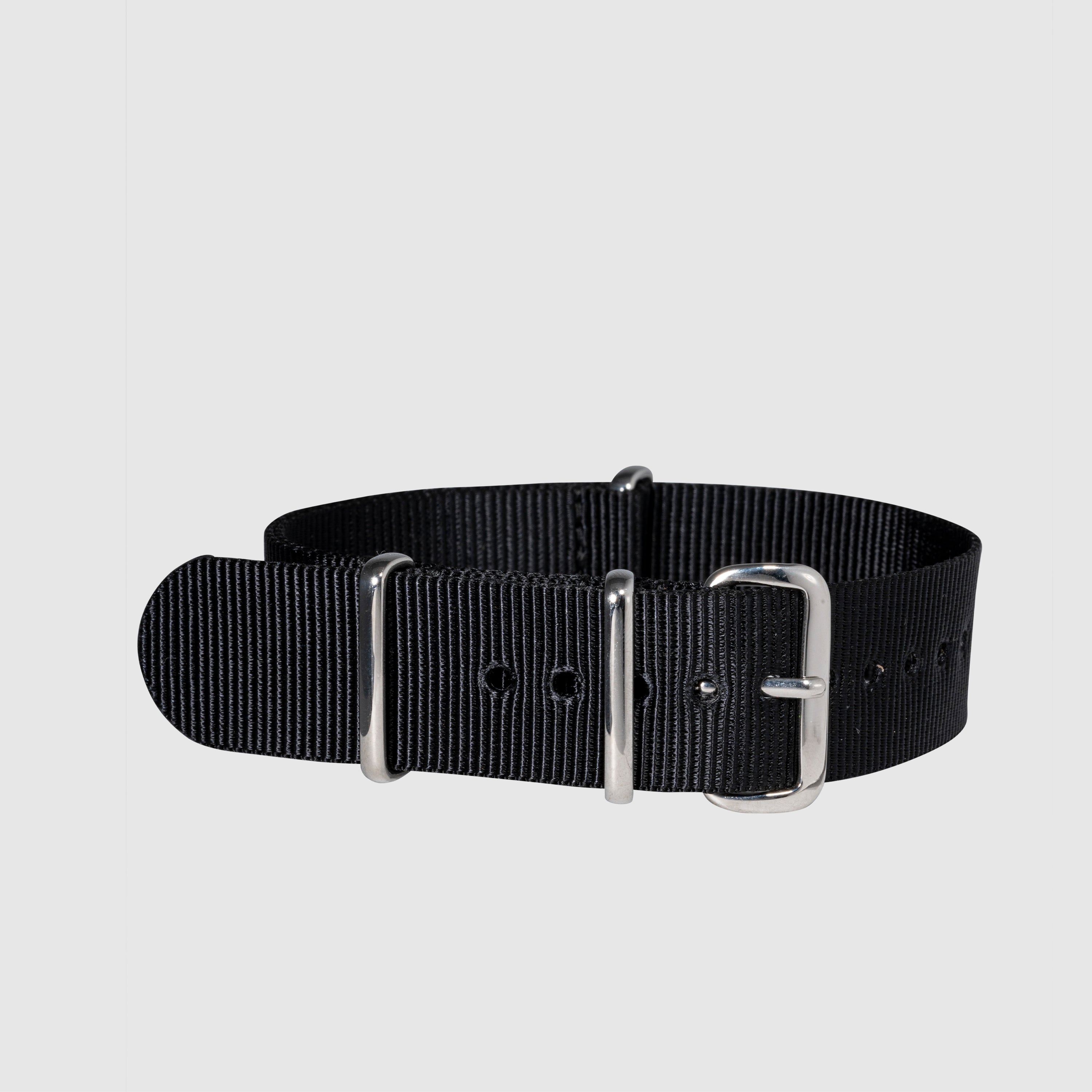 Nato Strap Black (Multiple Sizes)