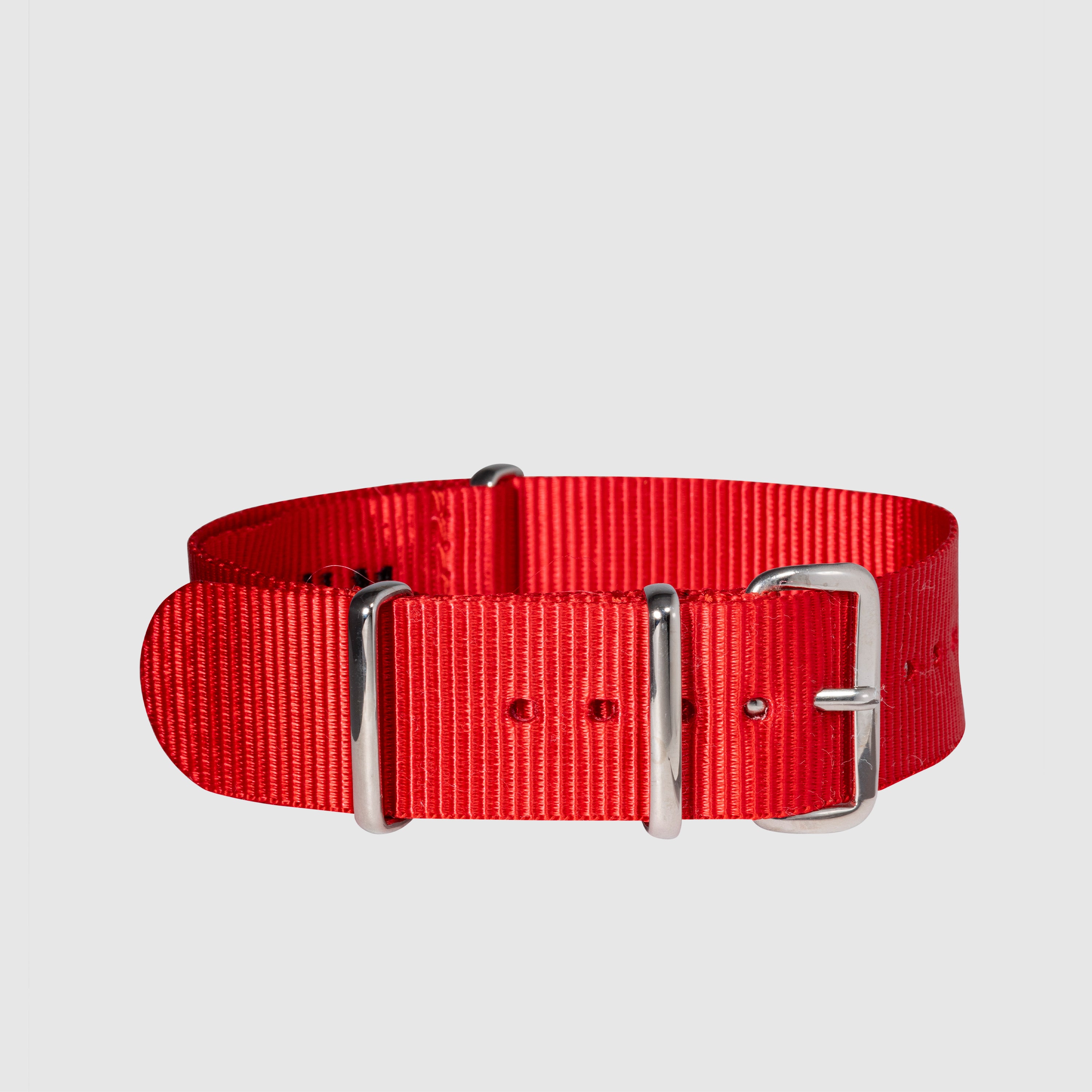 Nato Strap Red (Multiple Sizes)