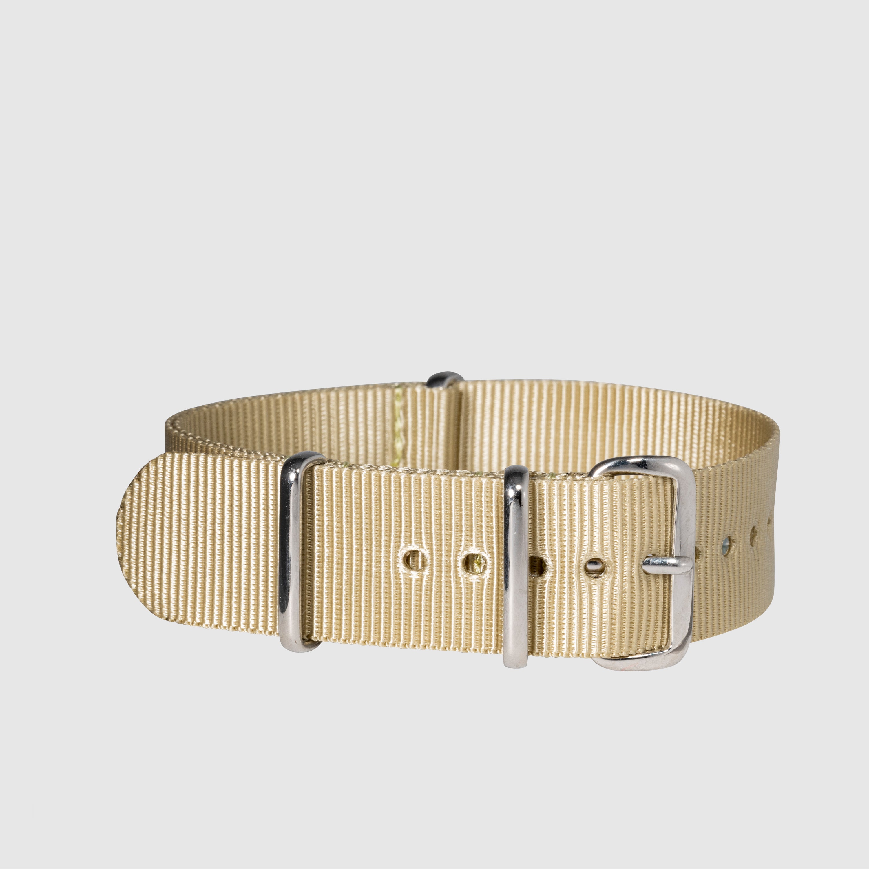 Nato Strap Beige (Multiple Sizes)