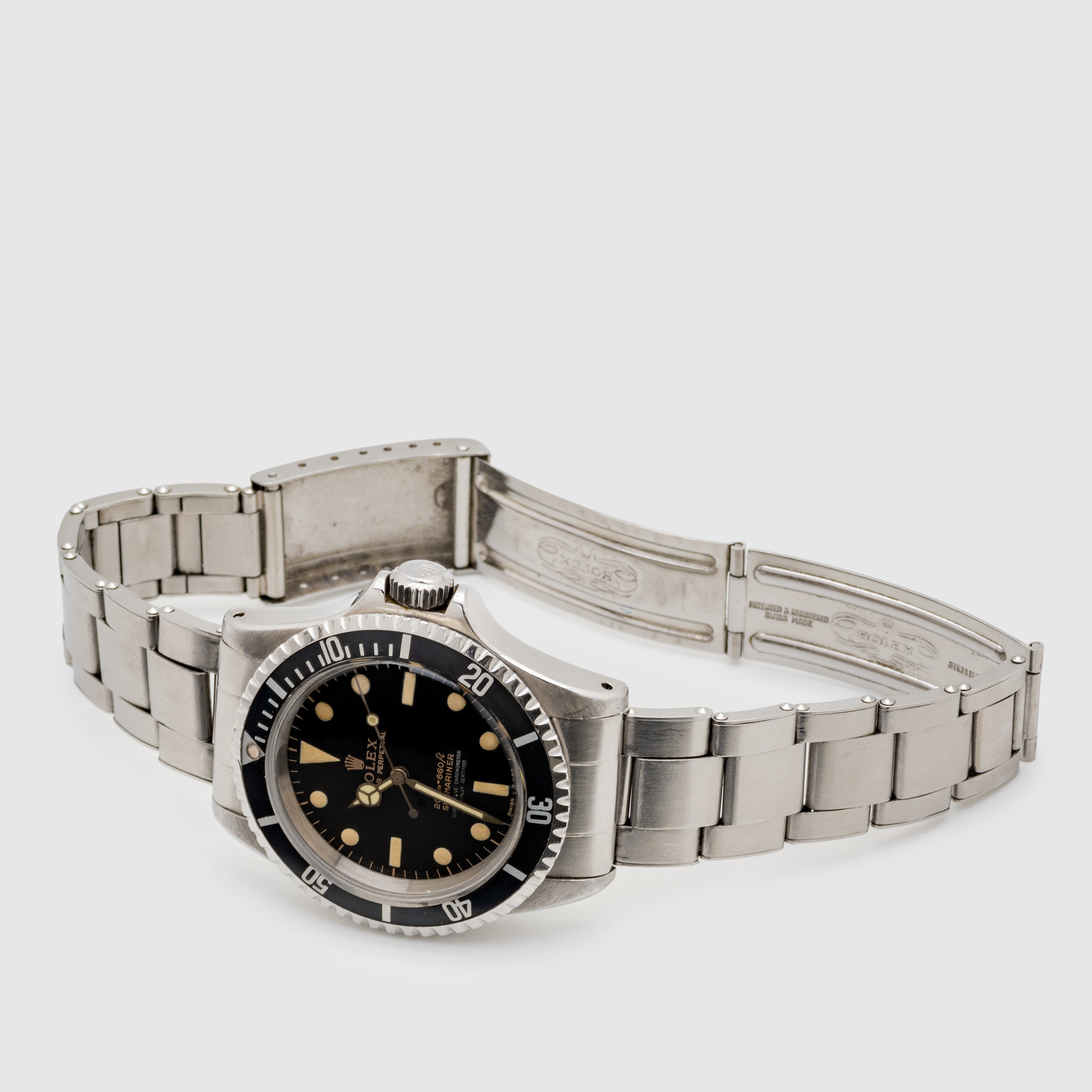 1964 Rolex Submariner Gilt Four Liner Ref. 5512