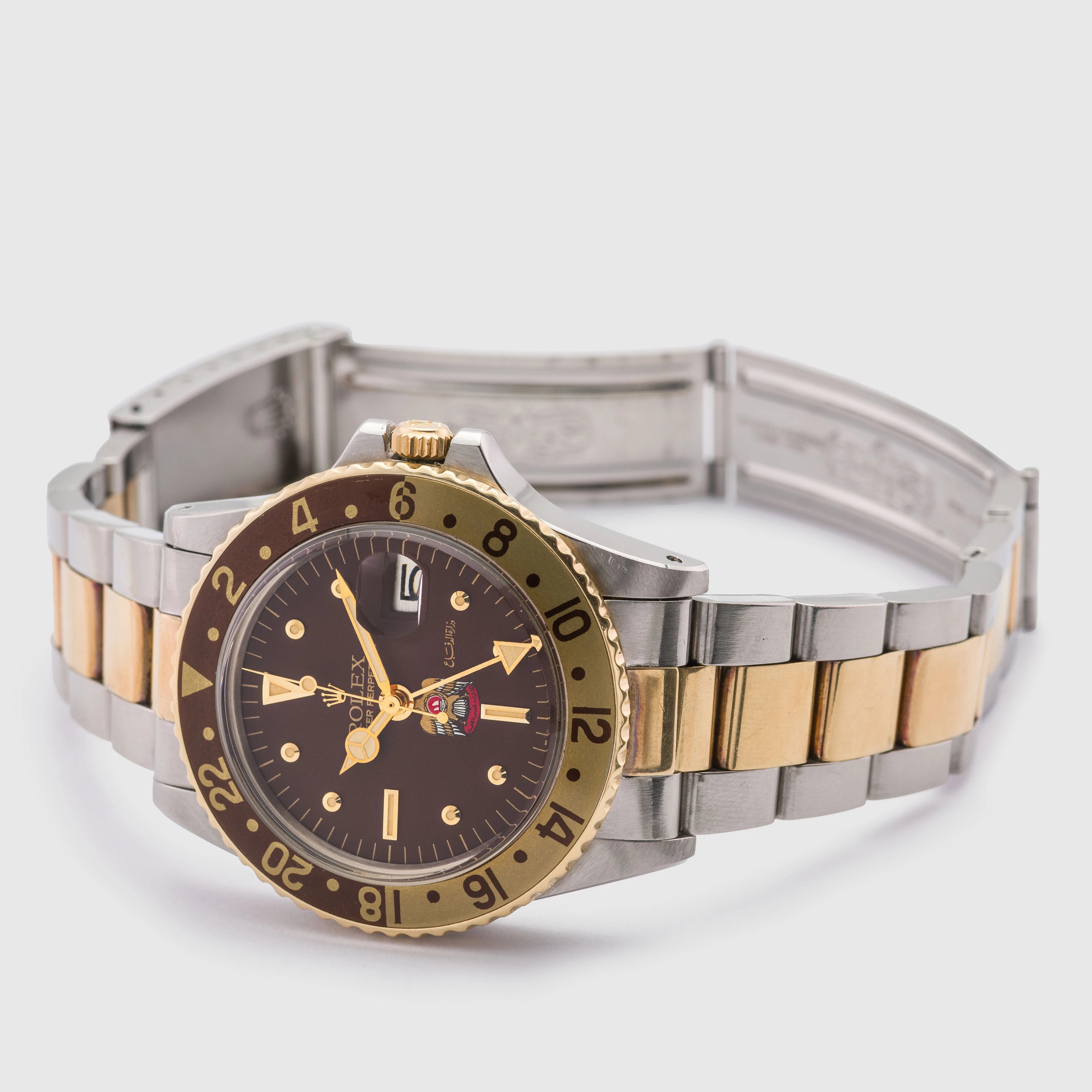 1976 Rolex GMT Master UAE Ministry of Defense Logo St/G Ref. 1675