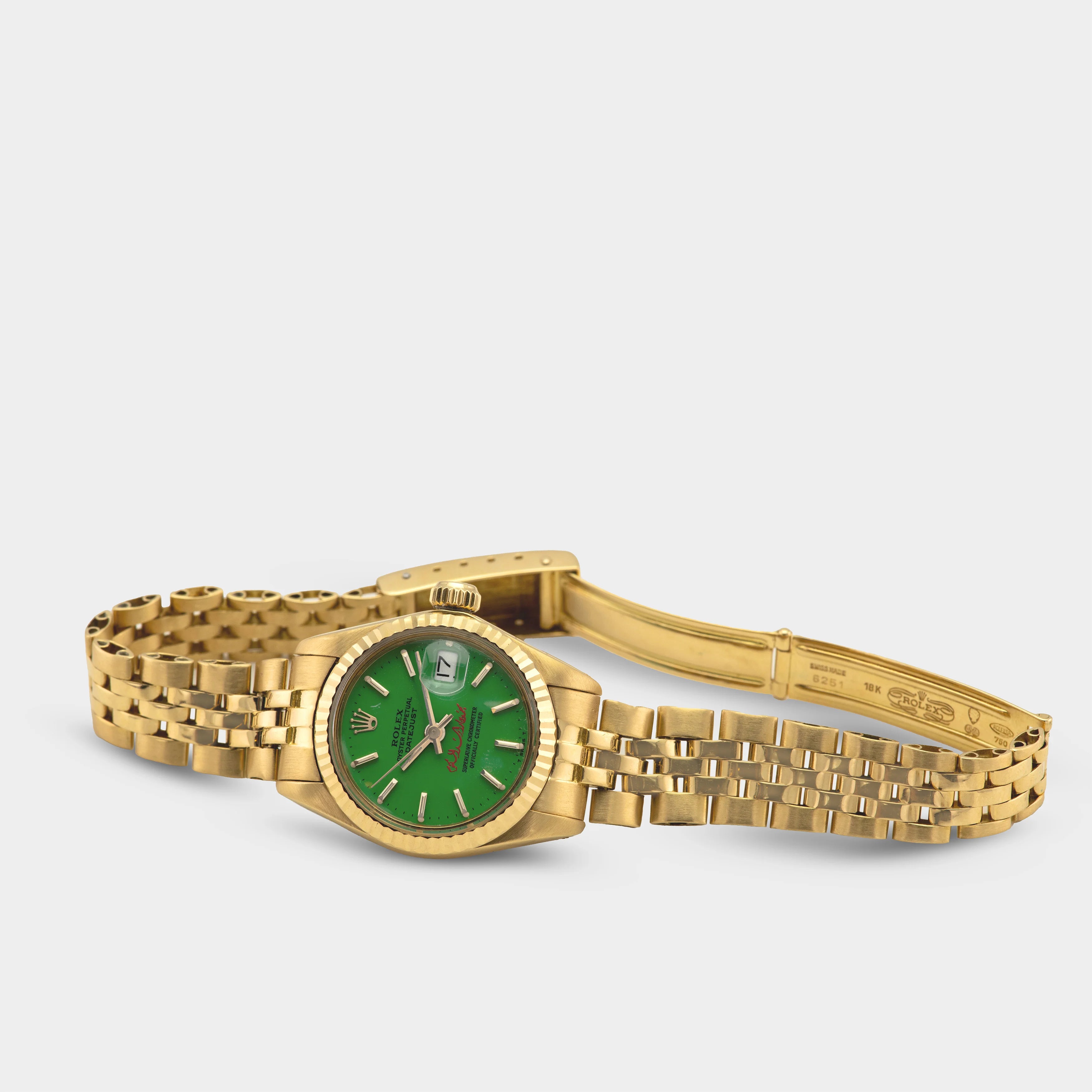 1979 Rolex Datejust Green Stella 'Mohammaed Bin Rashid Al Maktoum' Ref. 6917 (with Box)