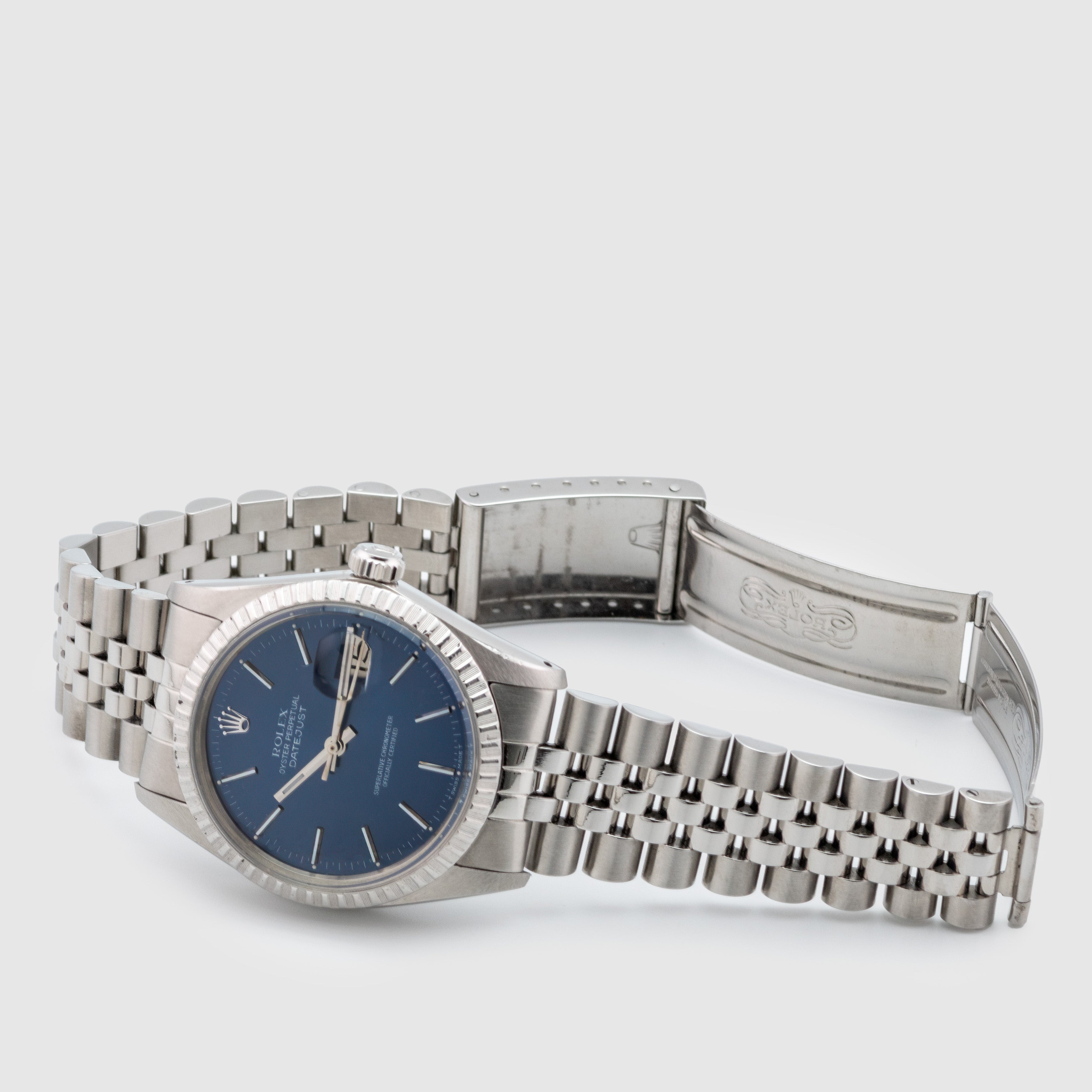 1980 Rolex Datejust Blue Dial Ref. 16030