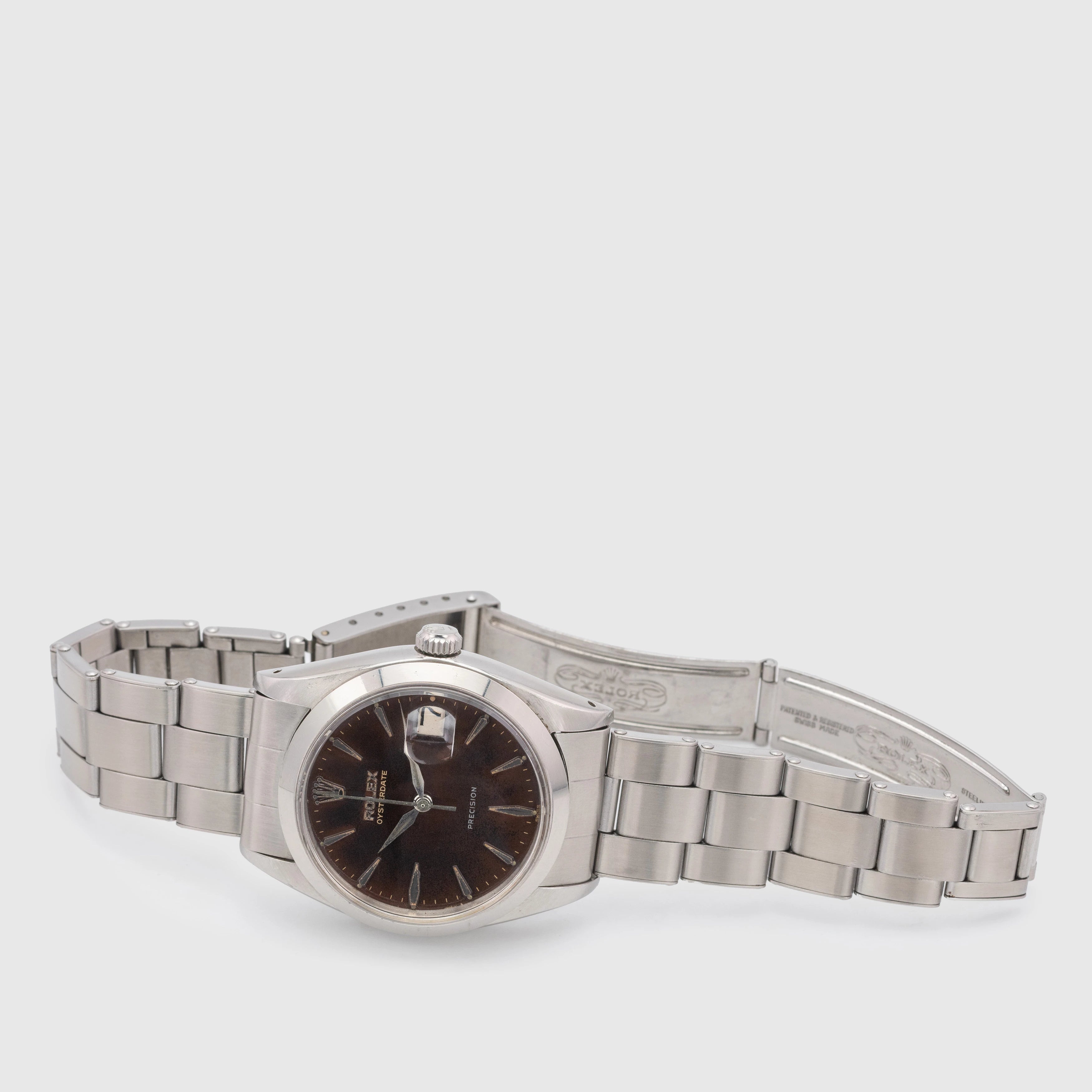 1963 Rolex Oyster Date Precision Tropical Dial Ref. 6694