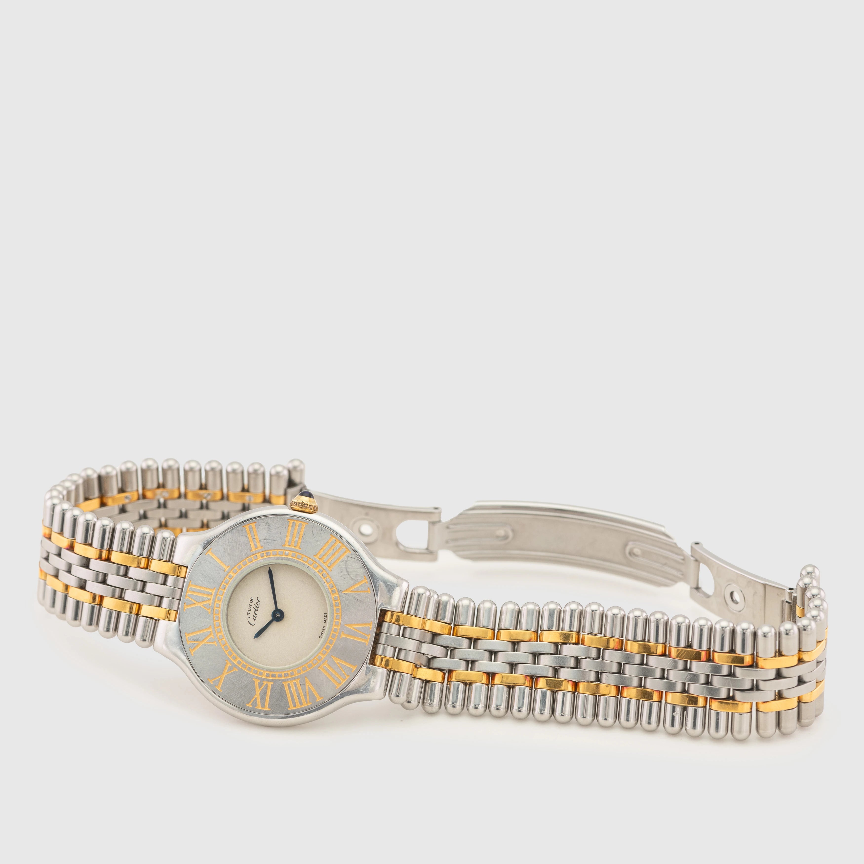1989 Cartier Must 21 St/G Ref. 9010 (Box & Papers)