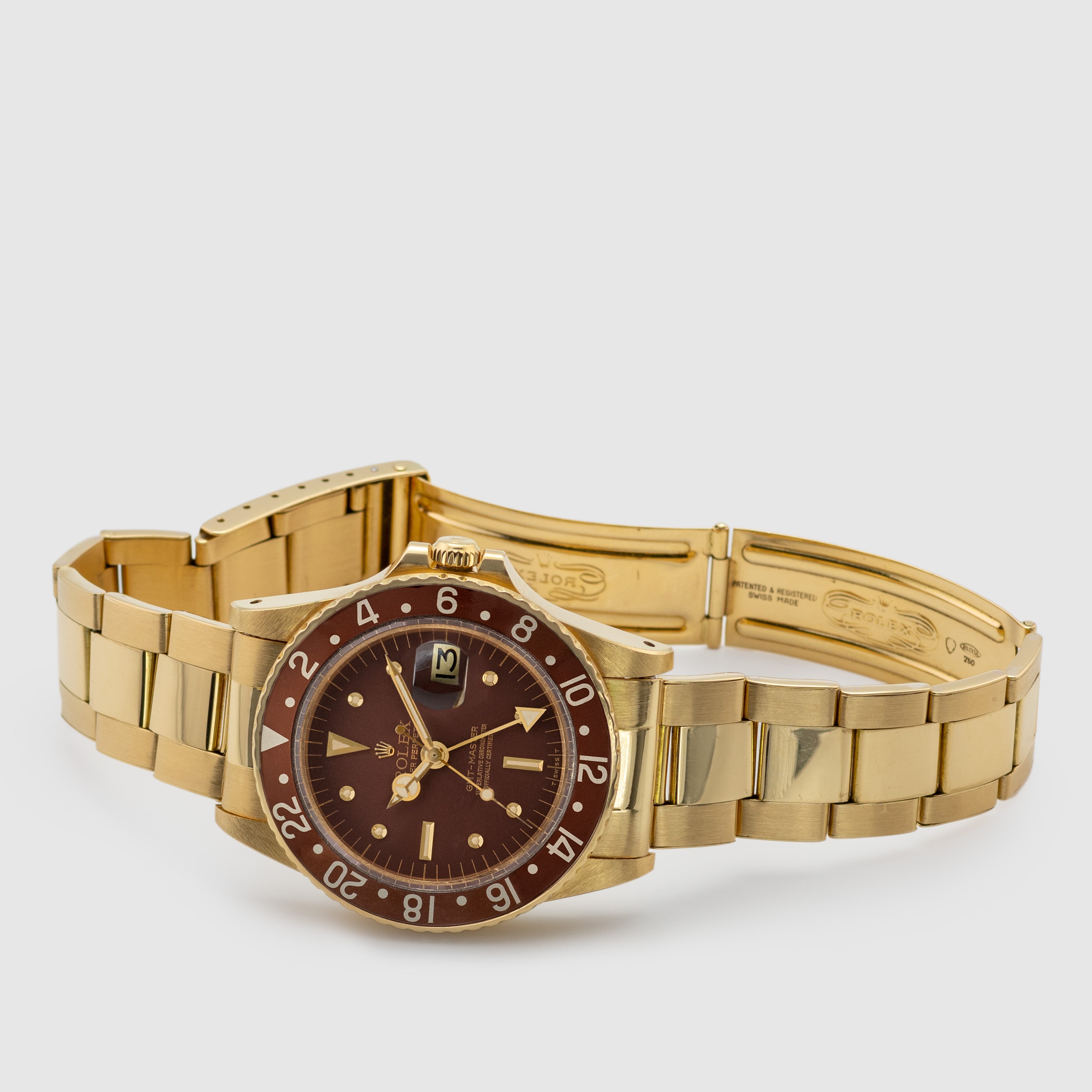 1976 Rolex GMT Master 18k on Oyster Bracelet Ref. 1675