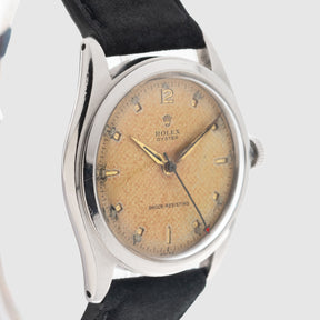1945 Rolex Oyster Shock Resisting Waffle Dial Ref. 4499