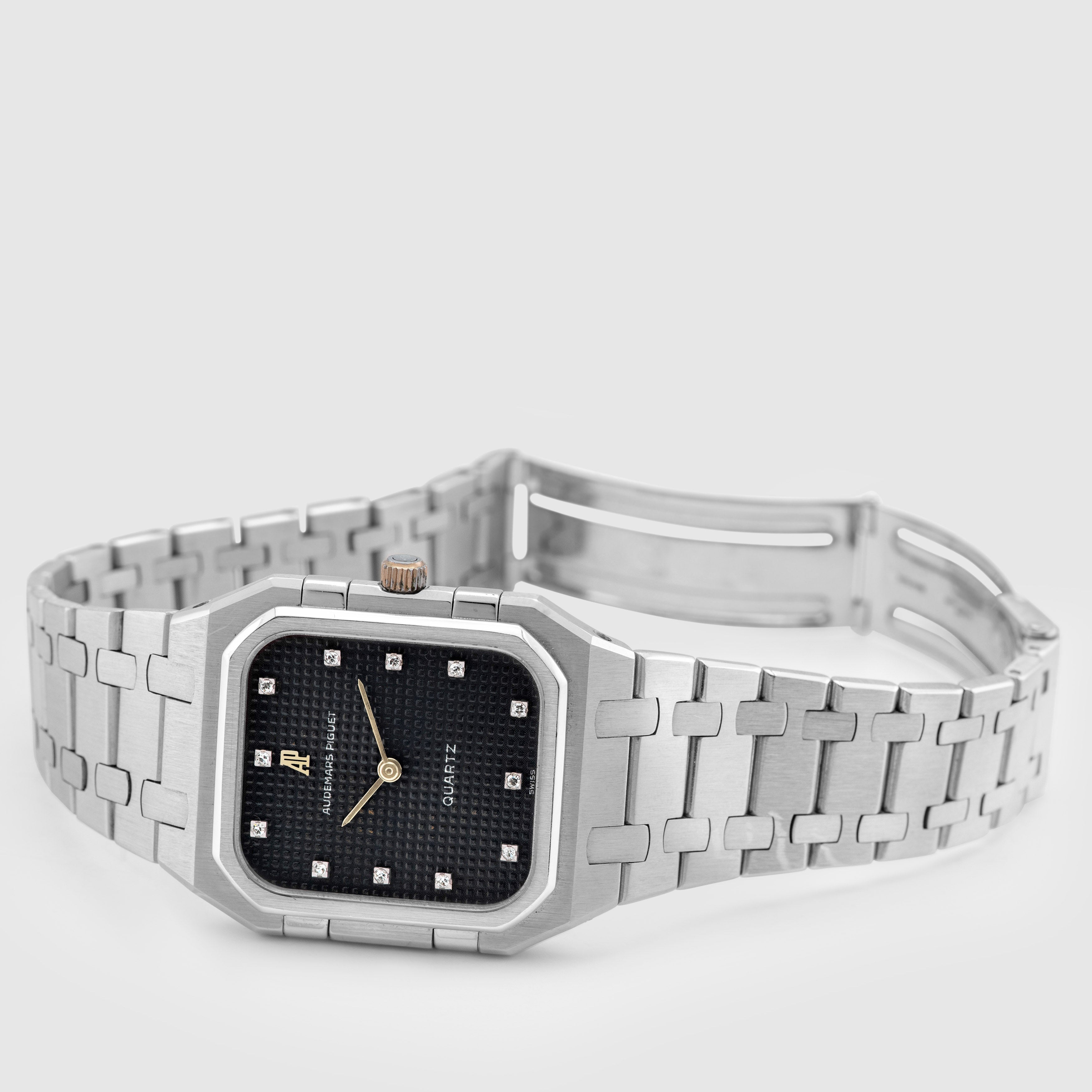 1984 Audemars Piguet Royal Oak Jumbo White Gold Diamond Dial Ref. 6005BC (with Box & Extract from the Archives)