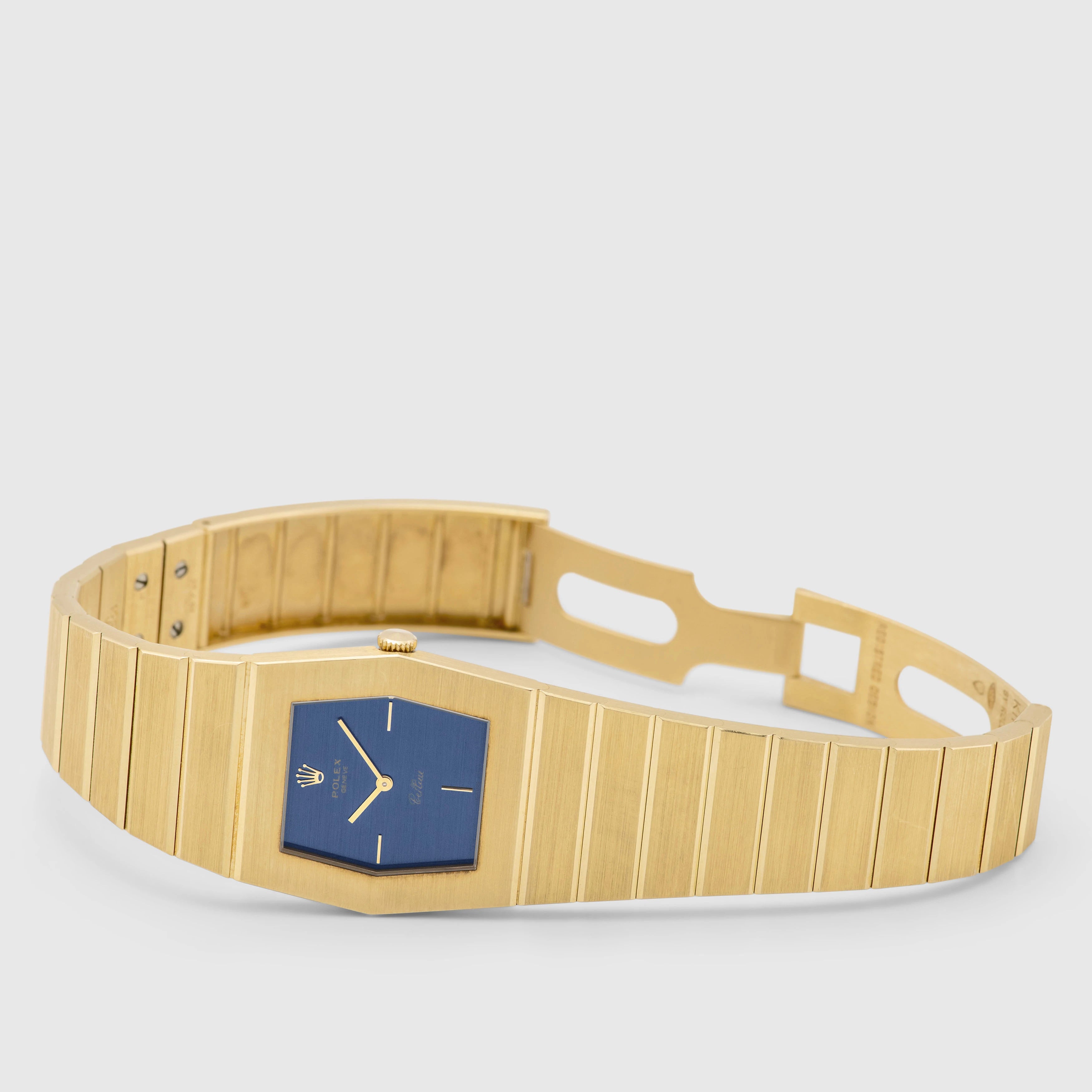 1976 Rolex King Midas Brushed Blue Dial 'NOS Ref. 4342