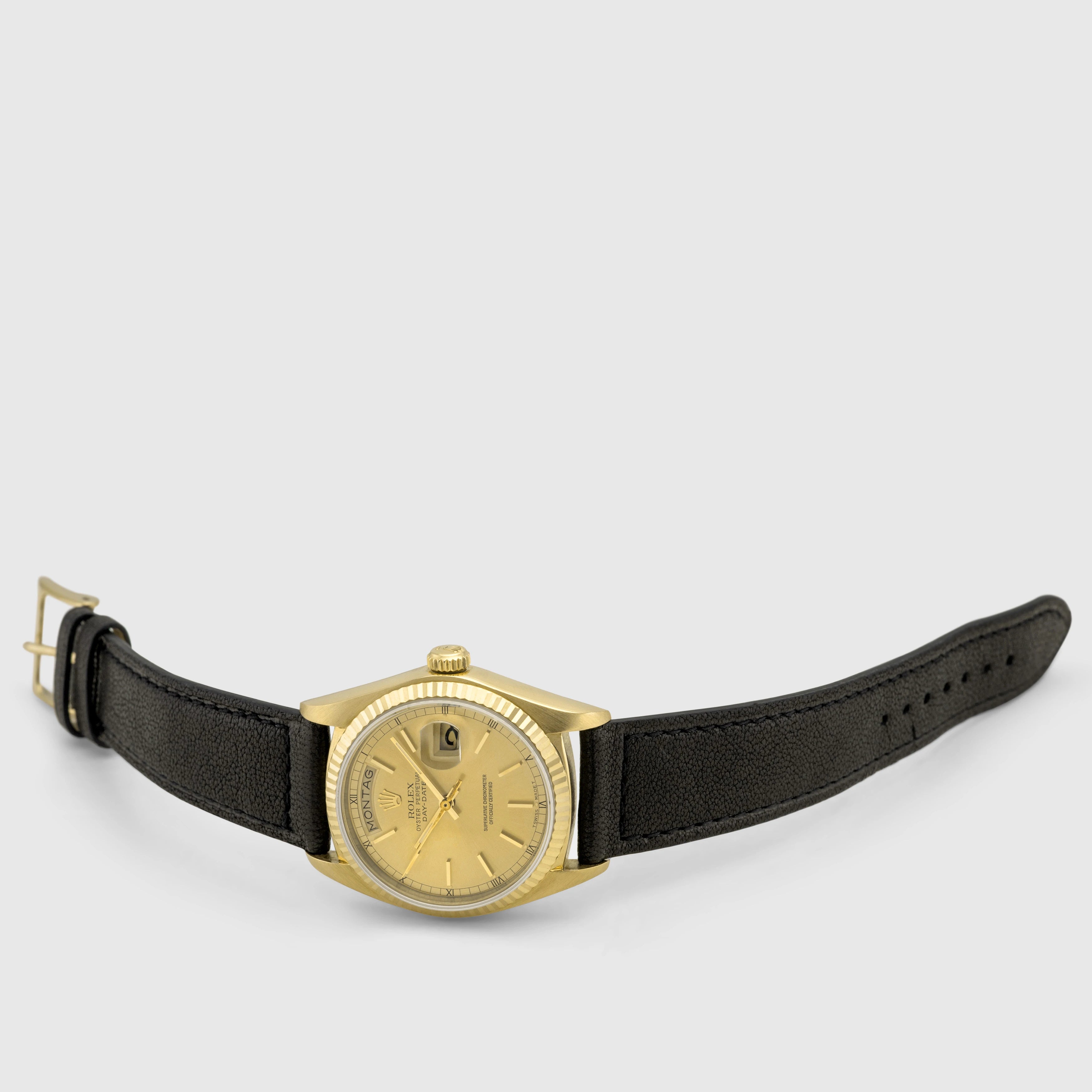 1980 Rolex Day Date Champagne Dial Ref. 18038