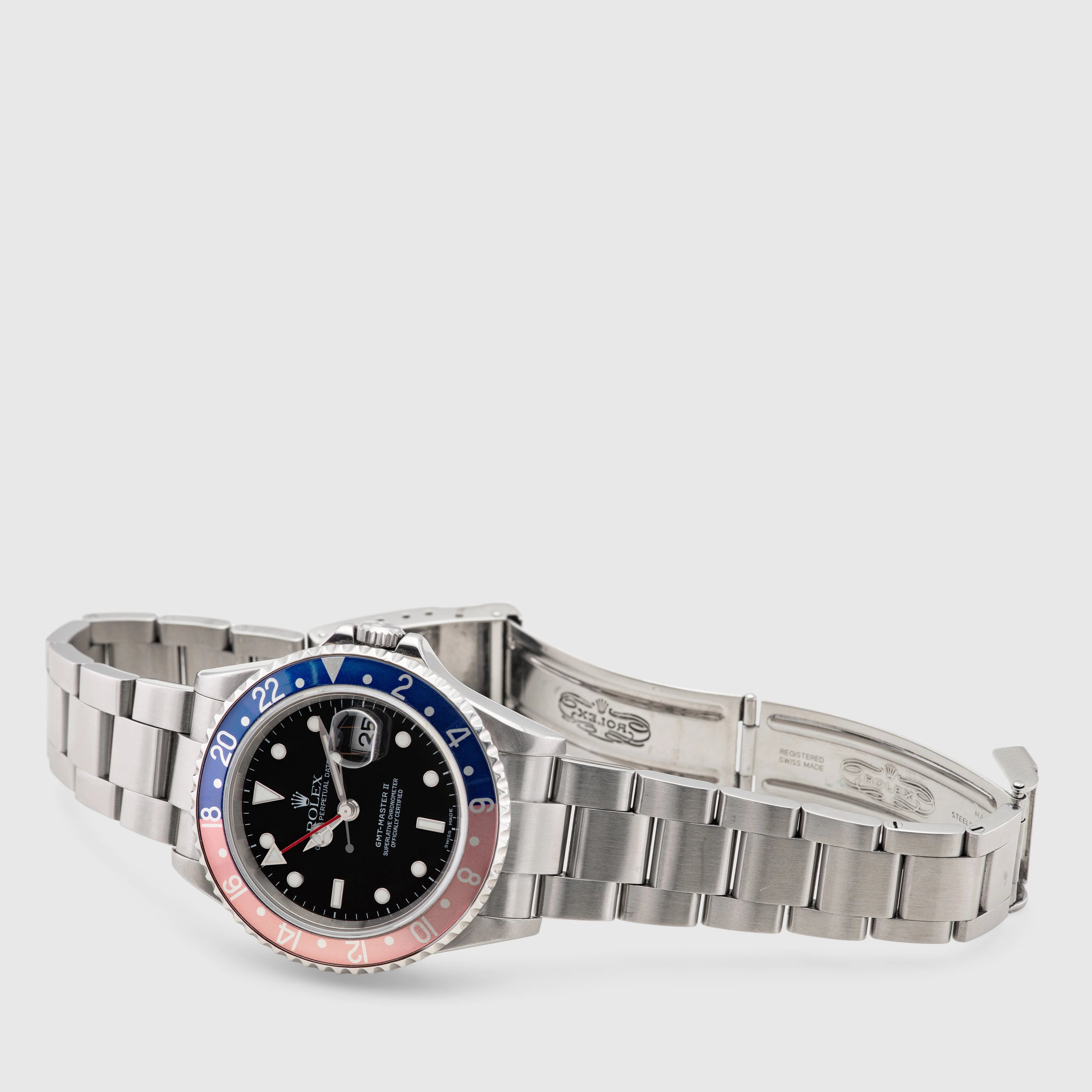 2005 Rolex GMT Master II 'Pepsi' Ref. 16710 (Full Set)