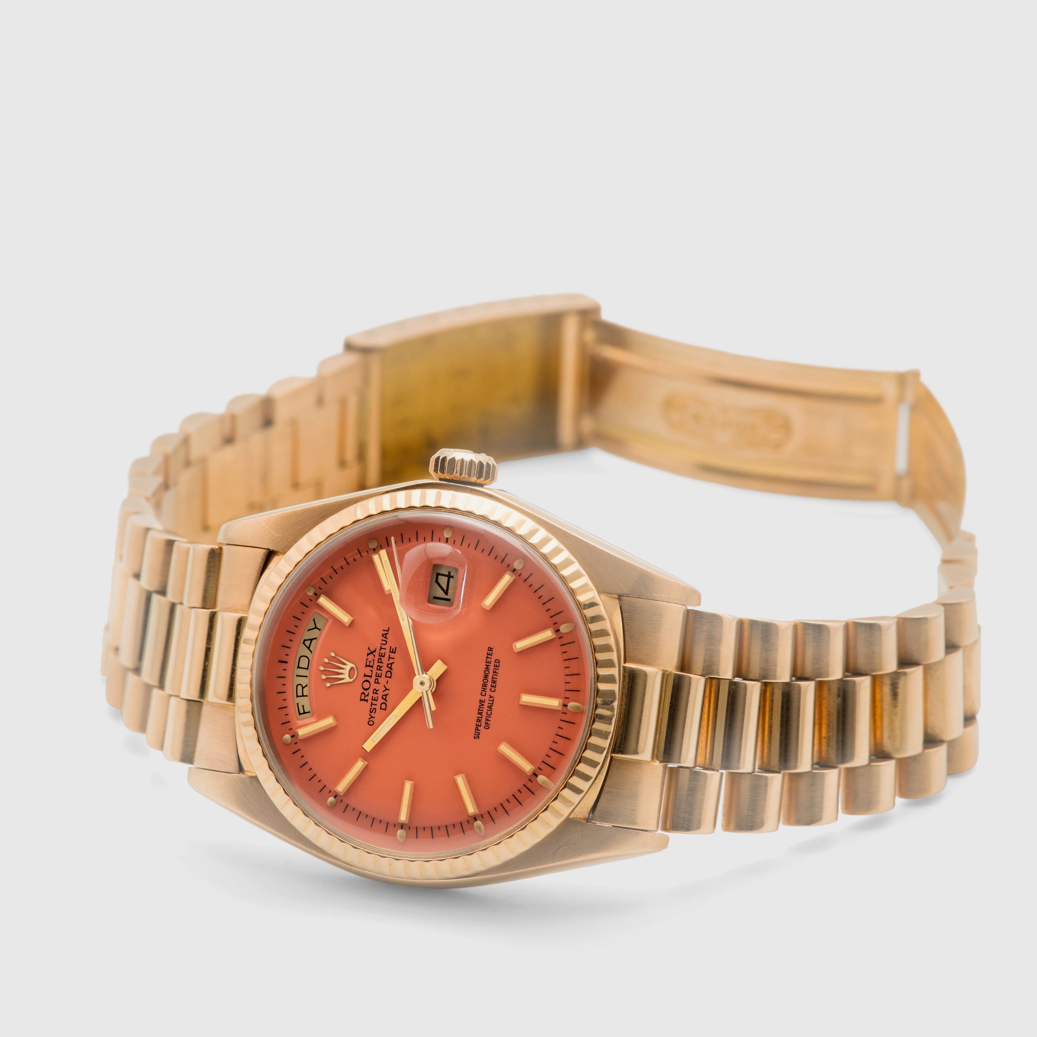 1978 Rolex Day Date Coral Stella Dial Ref. 1803