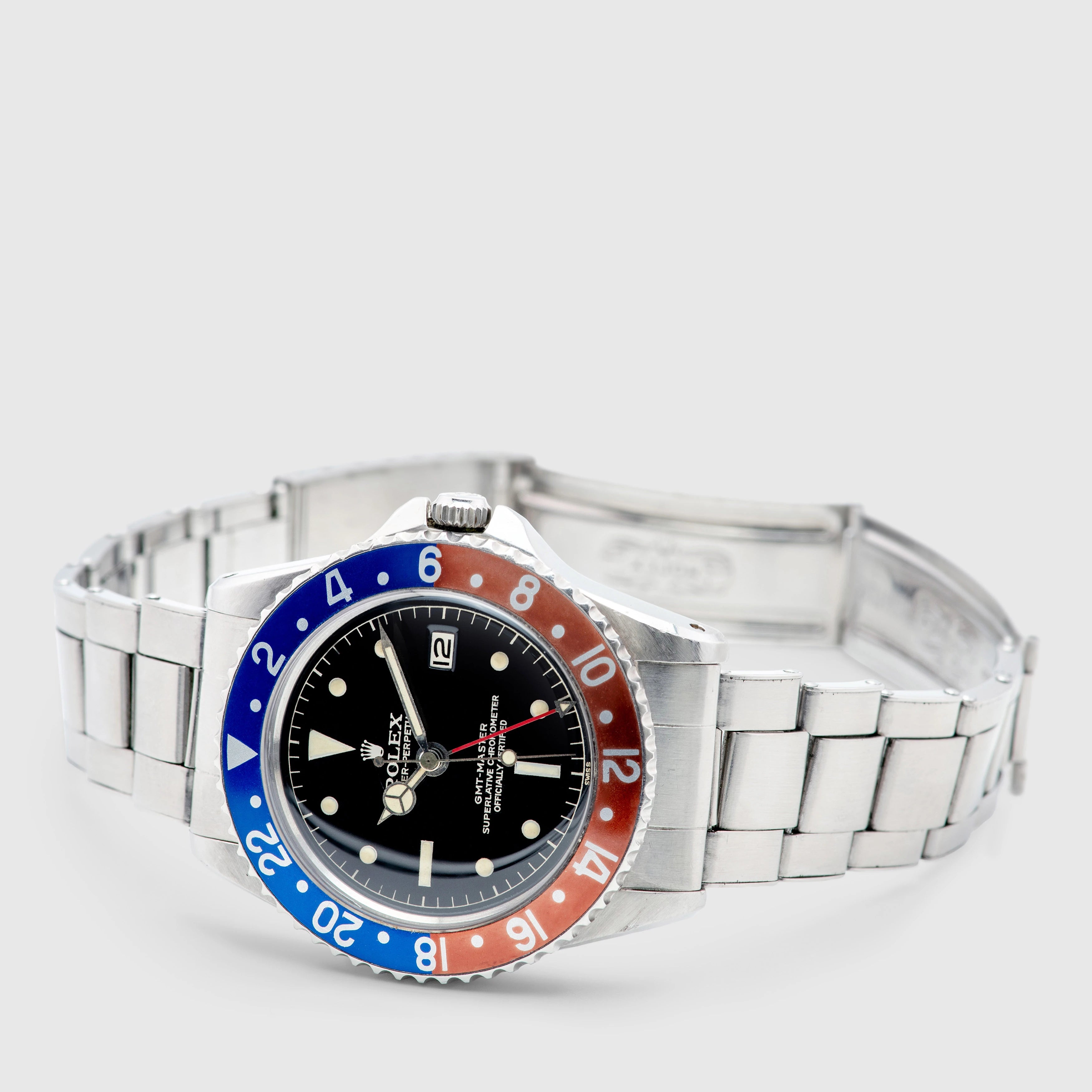 1960 Rolex GMT Master PCG Chapter Ring Gilt Dial Ref. 1675