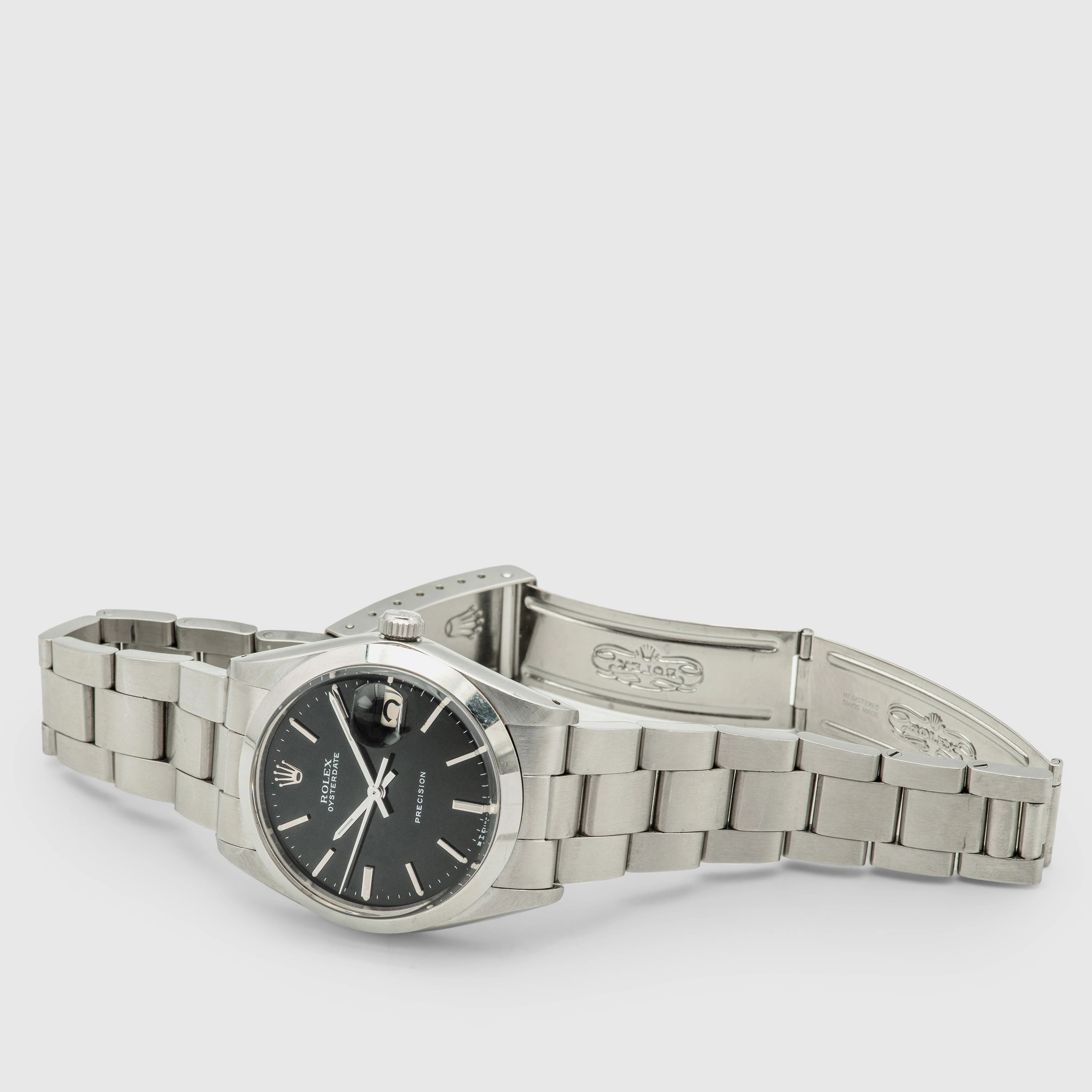 1967 Rolex Oyster Date Precision Black Dial Ref. 6694