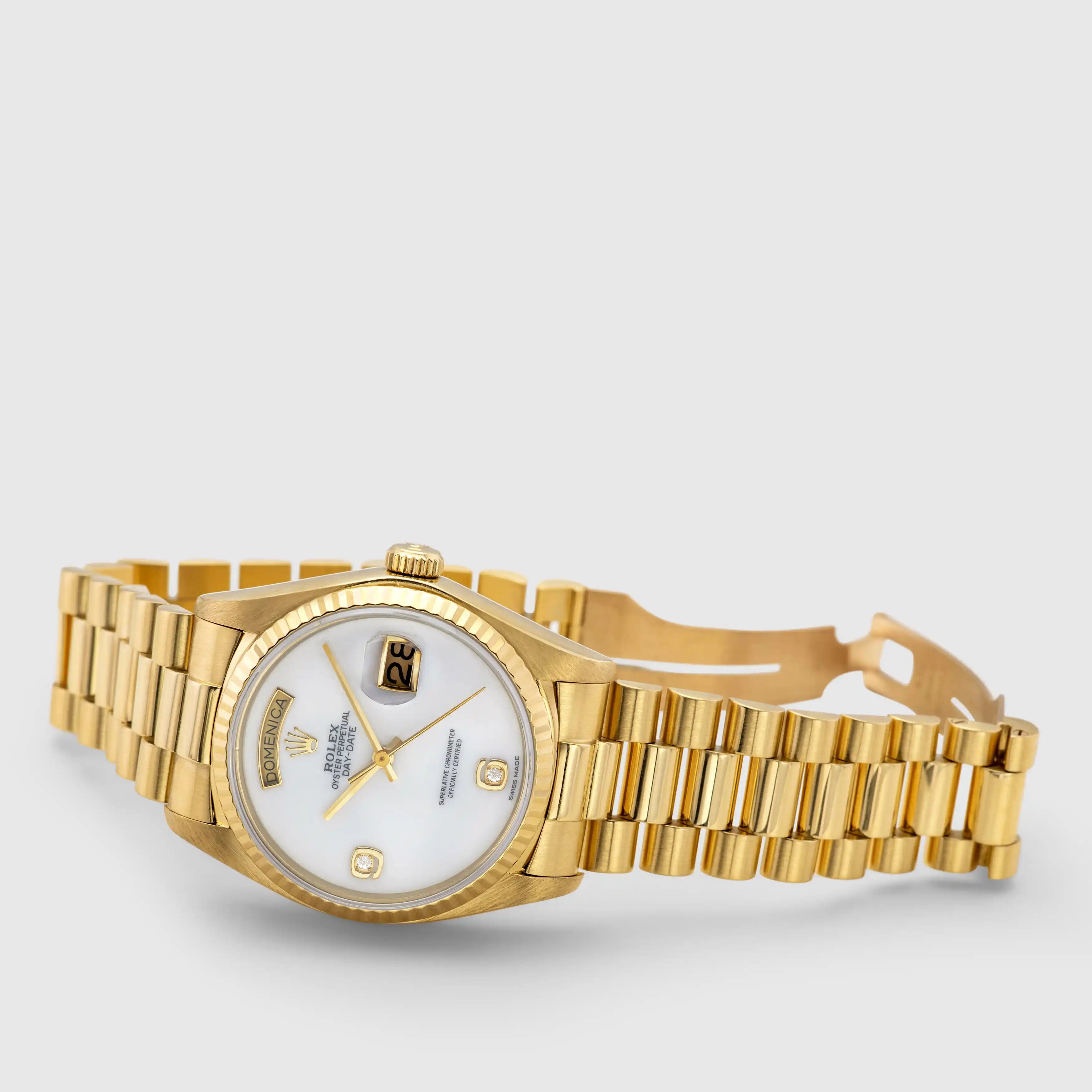 1979 Rolex Day Date Cacholong Dial Ref. 18038