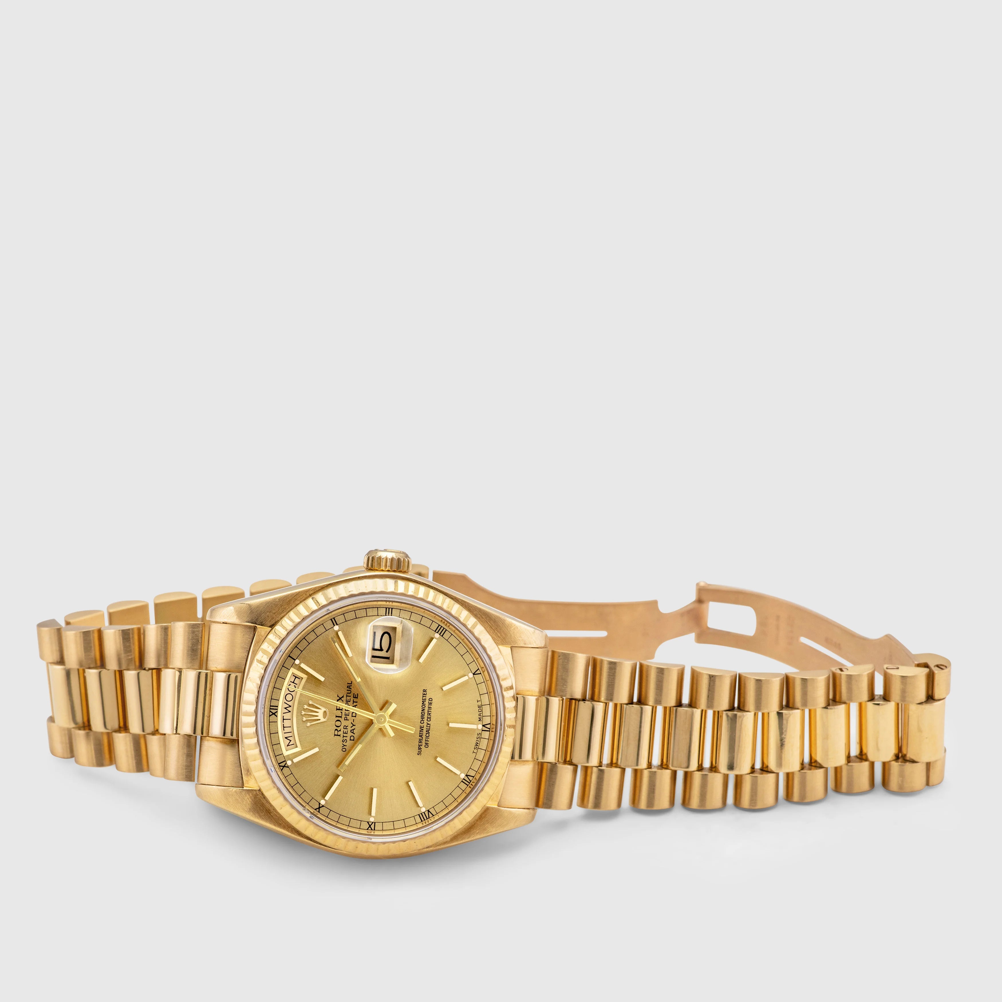 1978 Rolex Day Date Champagne Dial Ref. 18038