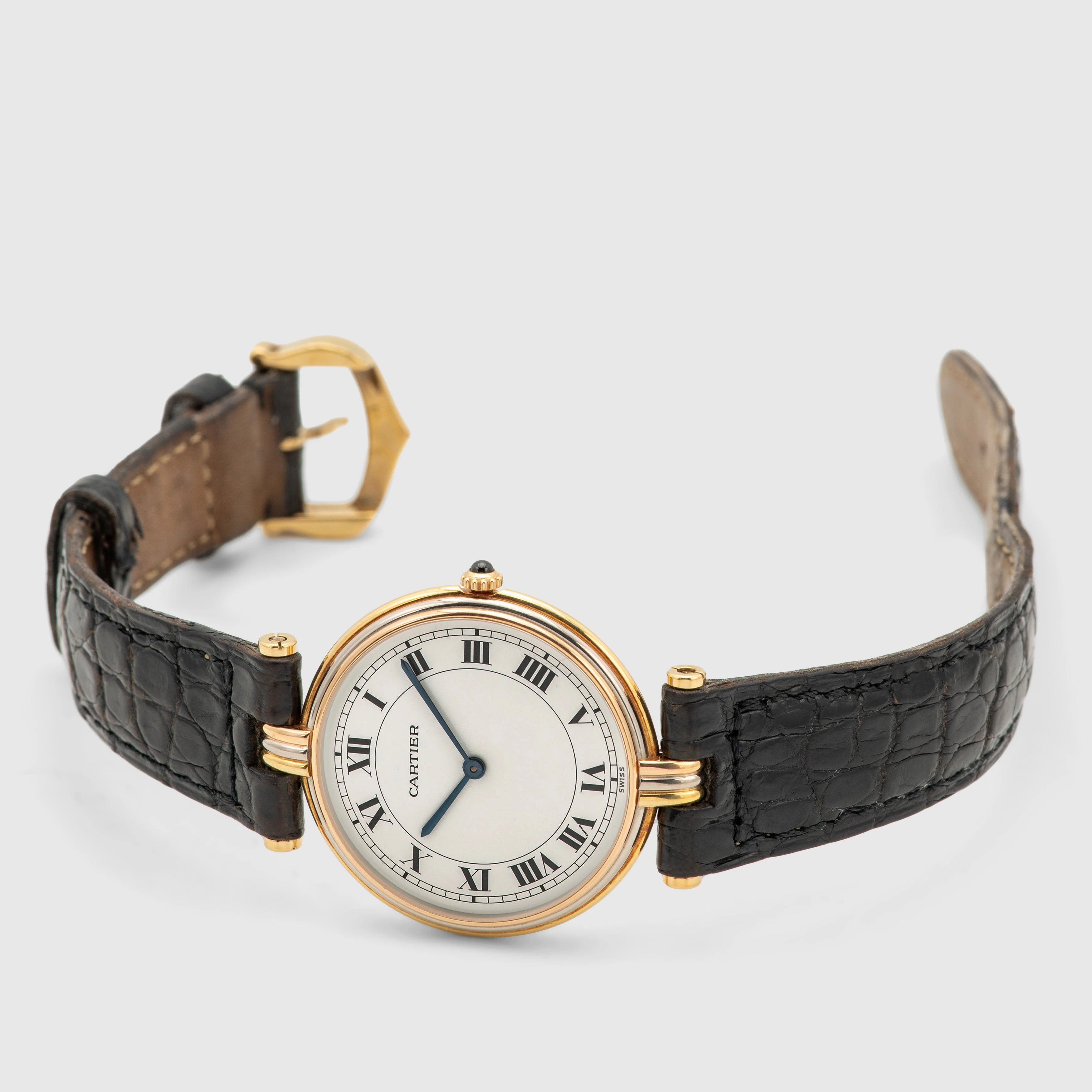 1990's Cartier Vendome Trinity 18k Gold Ref. 881003