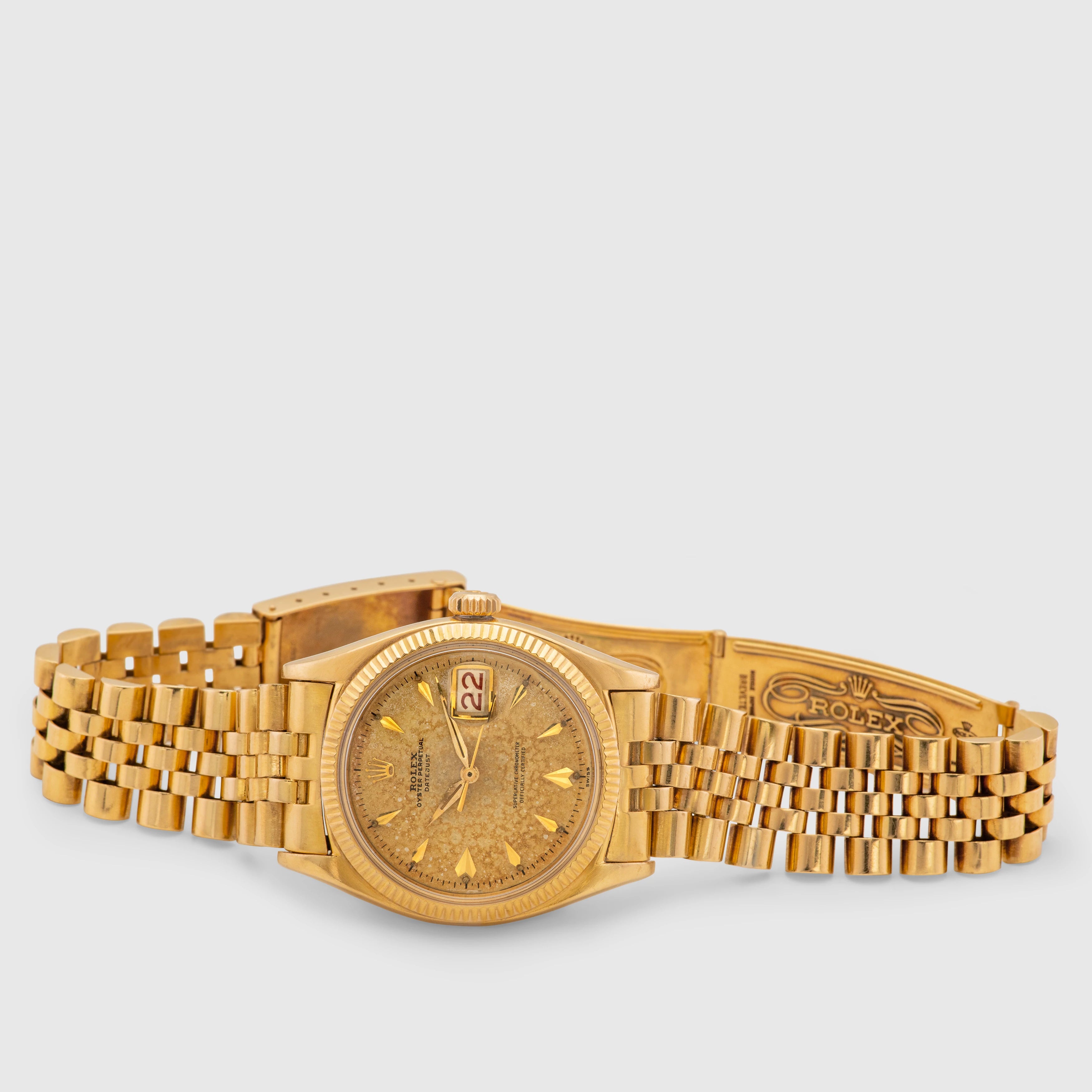 1959 Rolex Datejust Tropical Dial Ref. 6605 (Super Full Set)