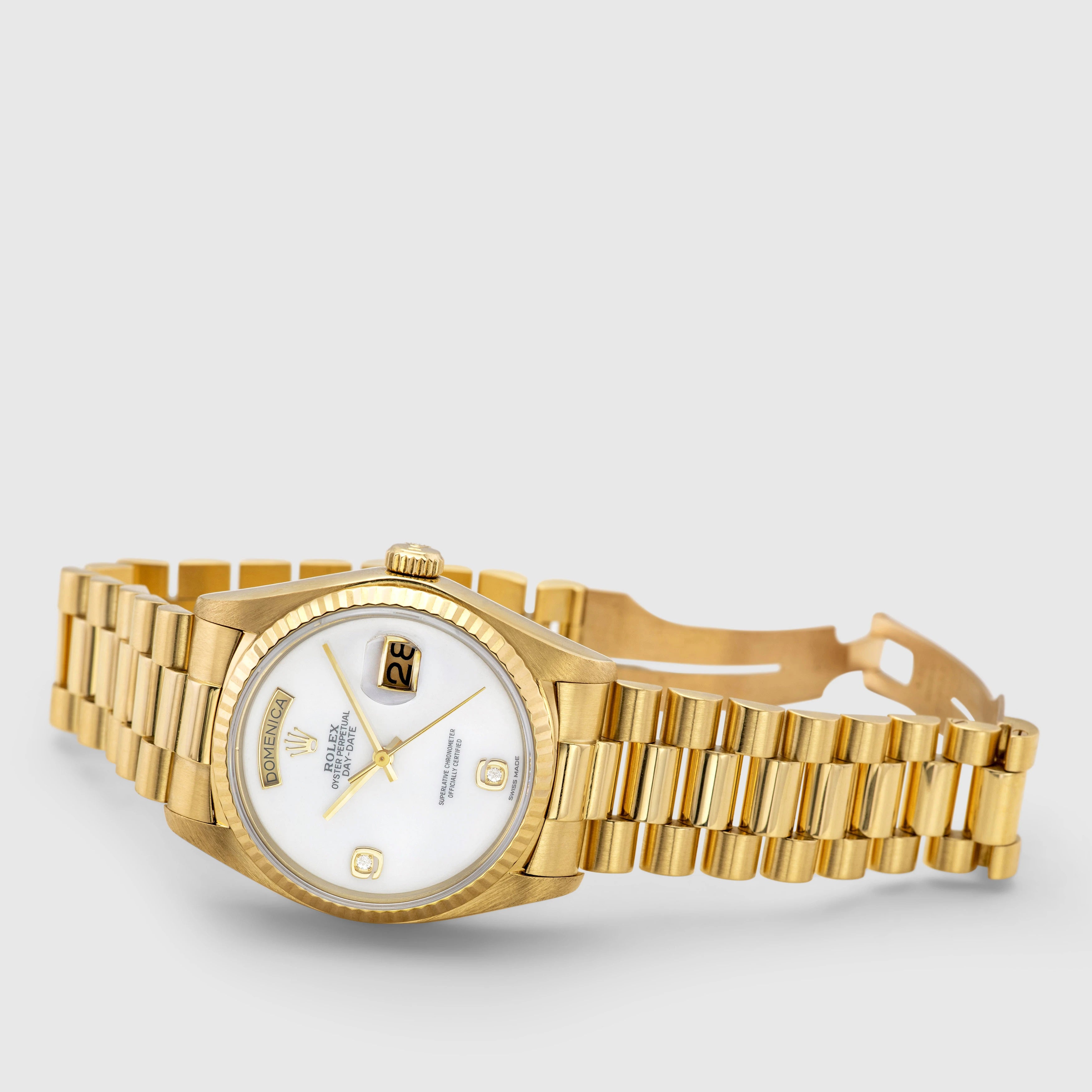 1979 Rolex Day Date Cacholong Dial Ref. 18038