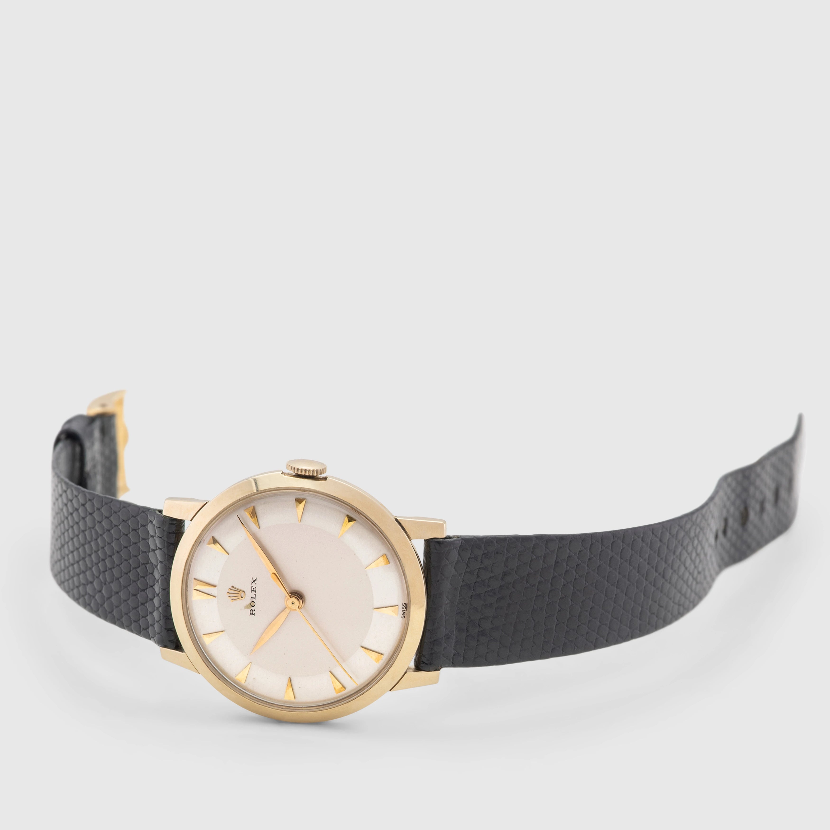 1960's Rolex Dress Watch 14k Yellow Gold - 25years Service