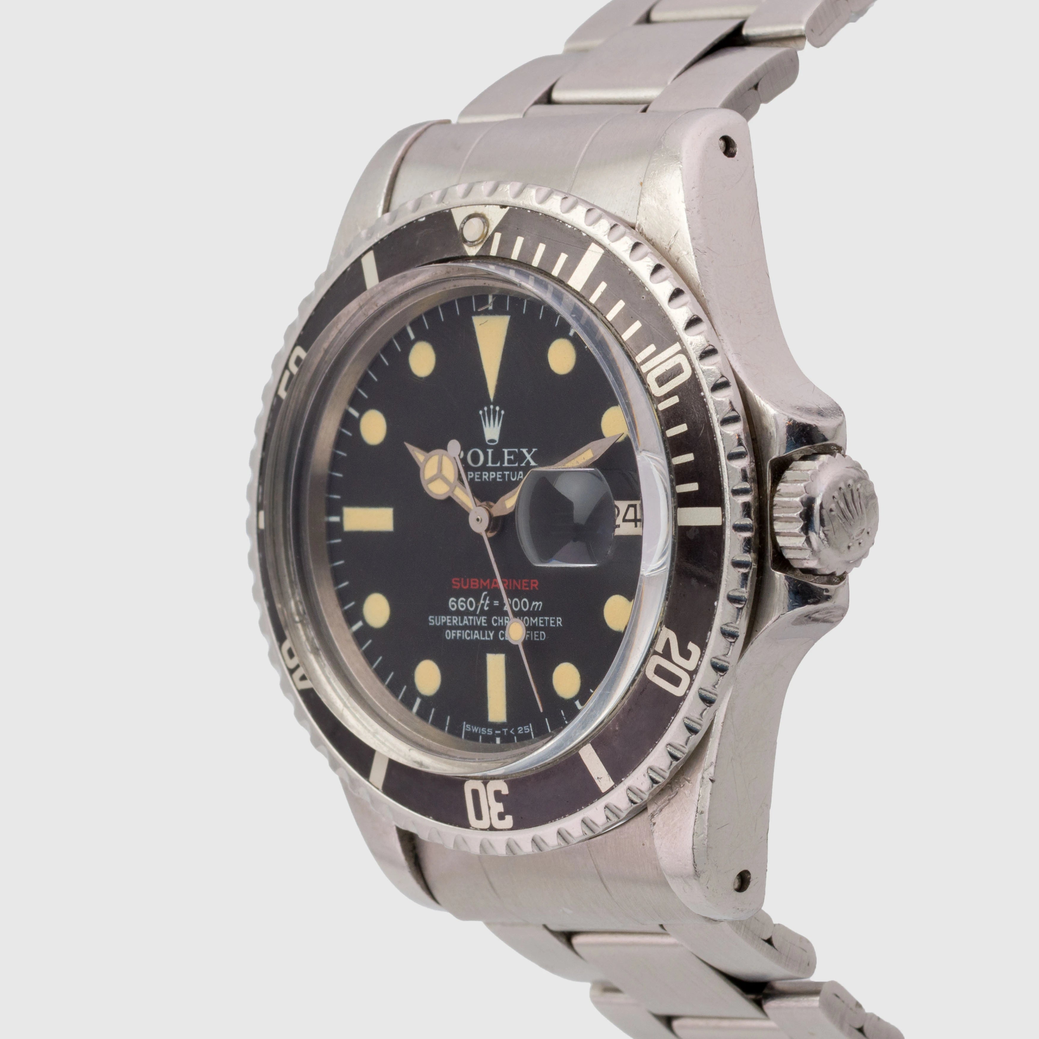 1972 Rolex Submariner MK4 Single Red Ref. 1680