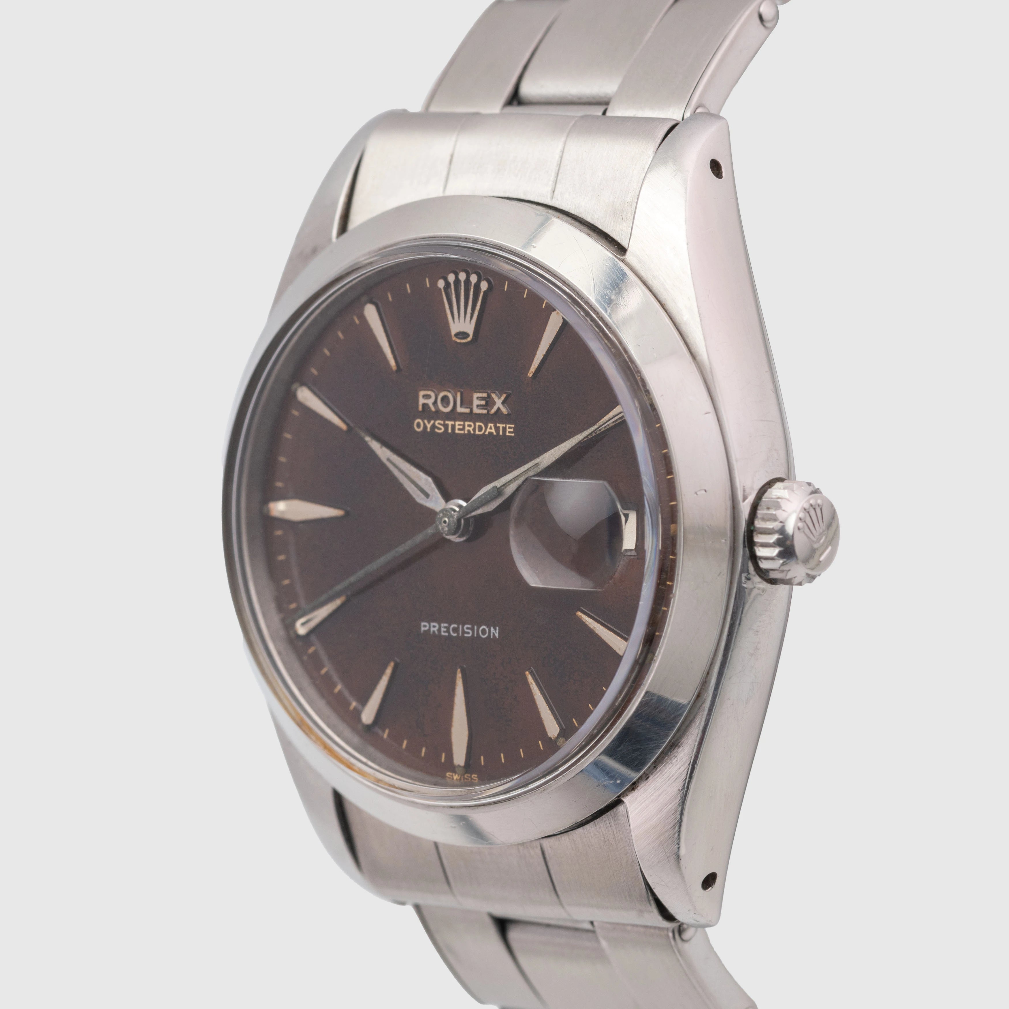 1963 Rolex Oyster Date Precision Tropical Dial Ref. 6694