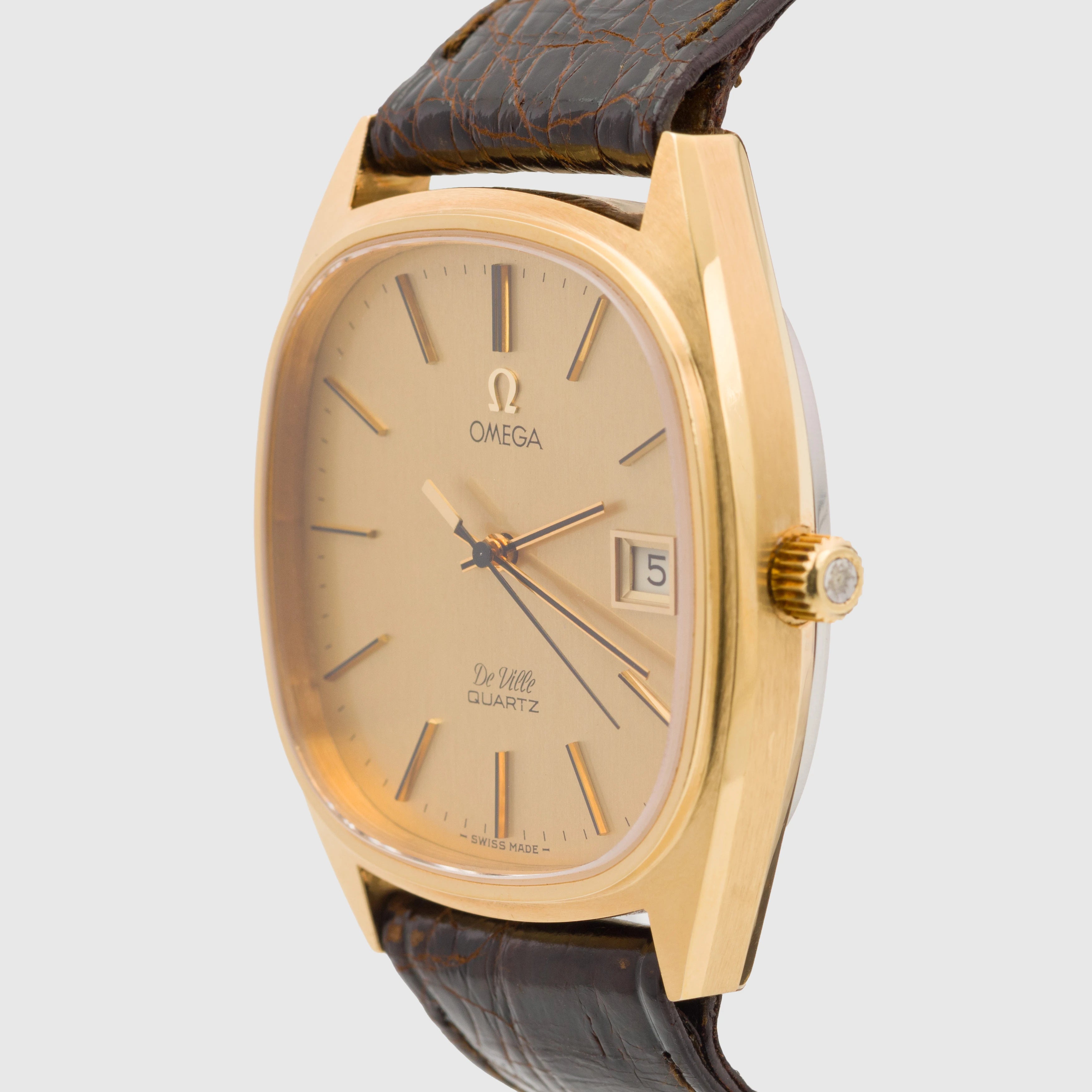 1970's Omega De Ville Champagne Dial Ref. 192.0034 (Box)