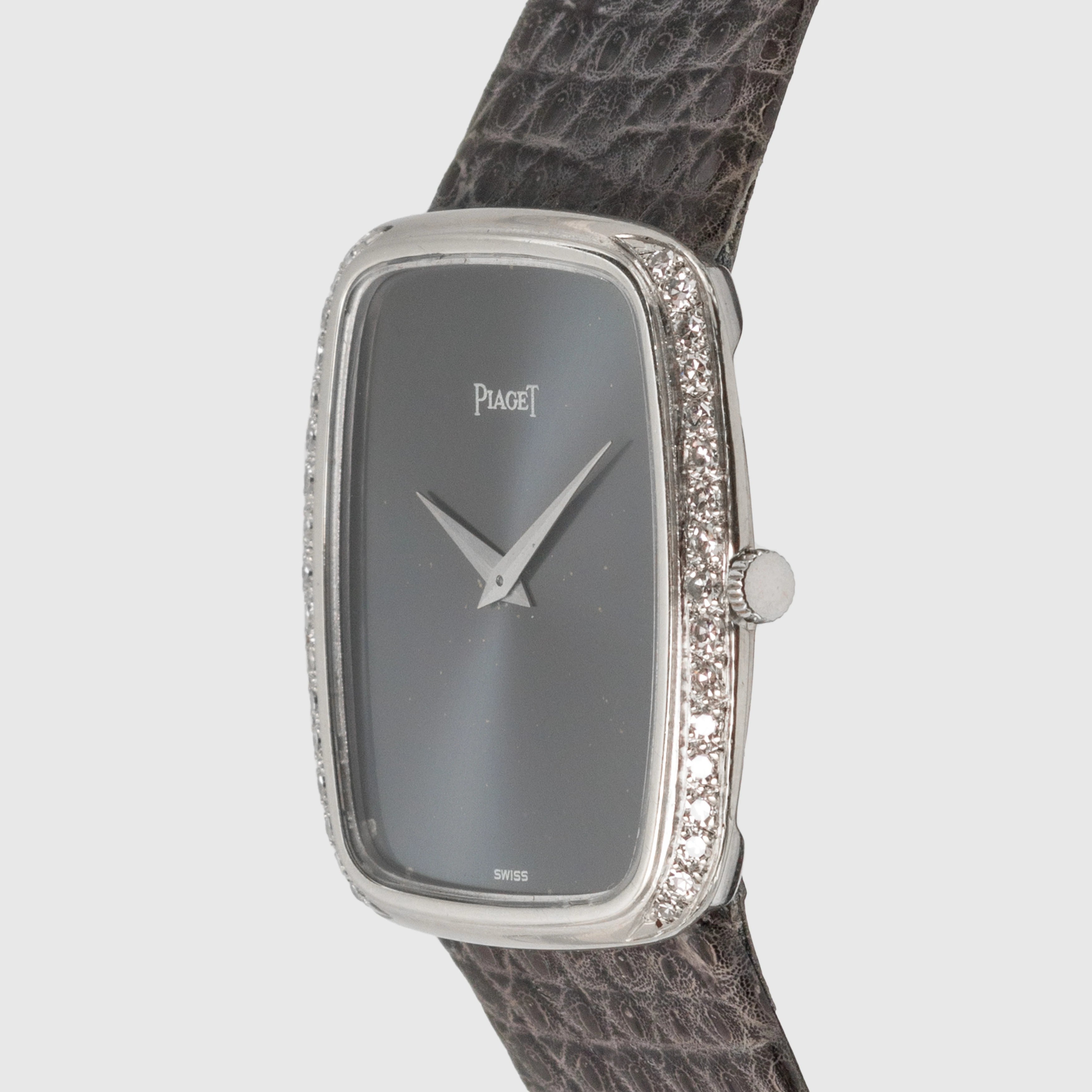 1970's Piaget White Gold Factory Diamonds Ref. 9765