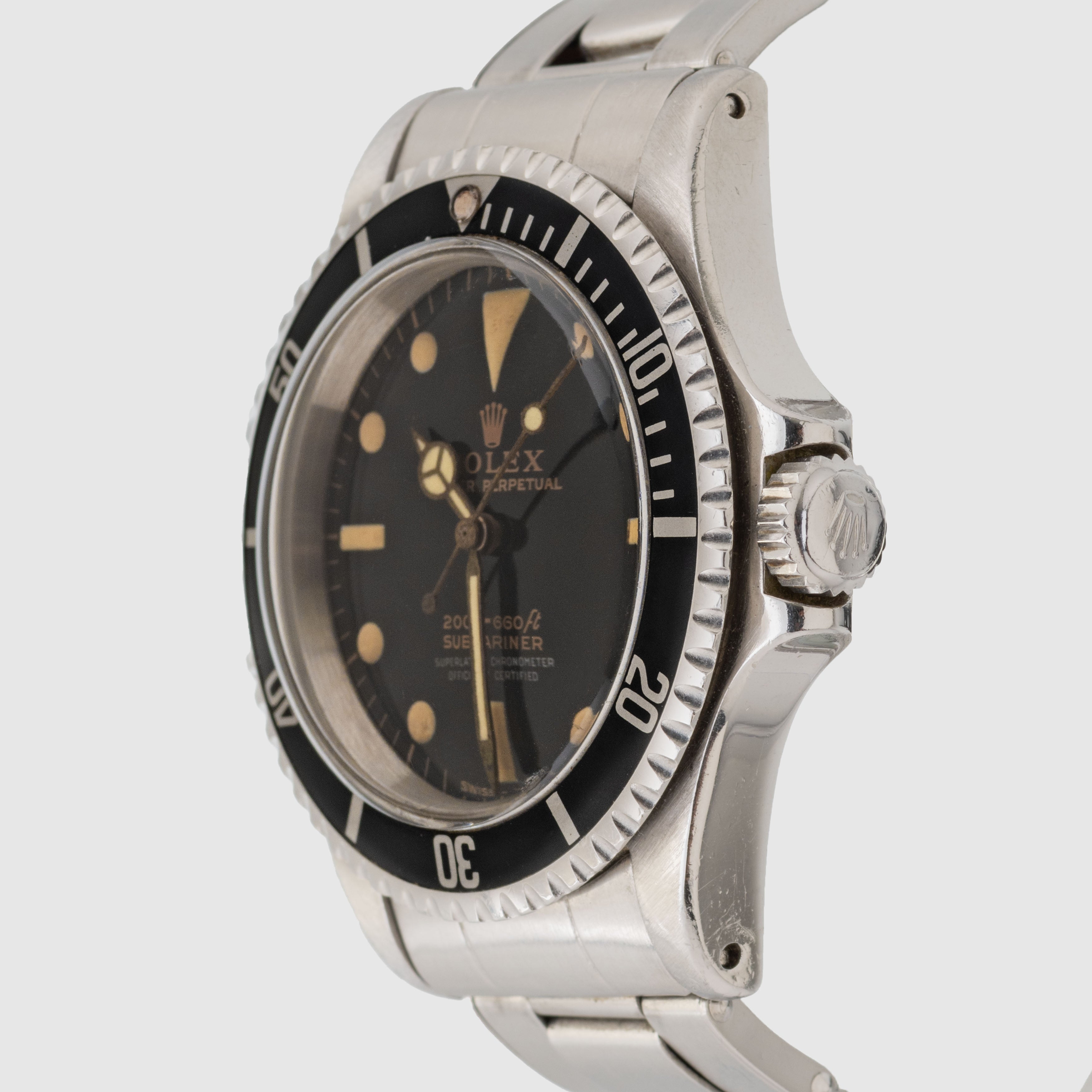 1964 Rolex Submariner Gilt Four Liner Ref. 5512