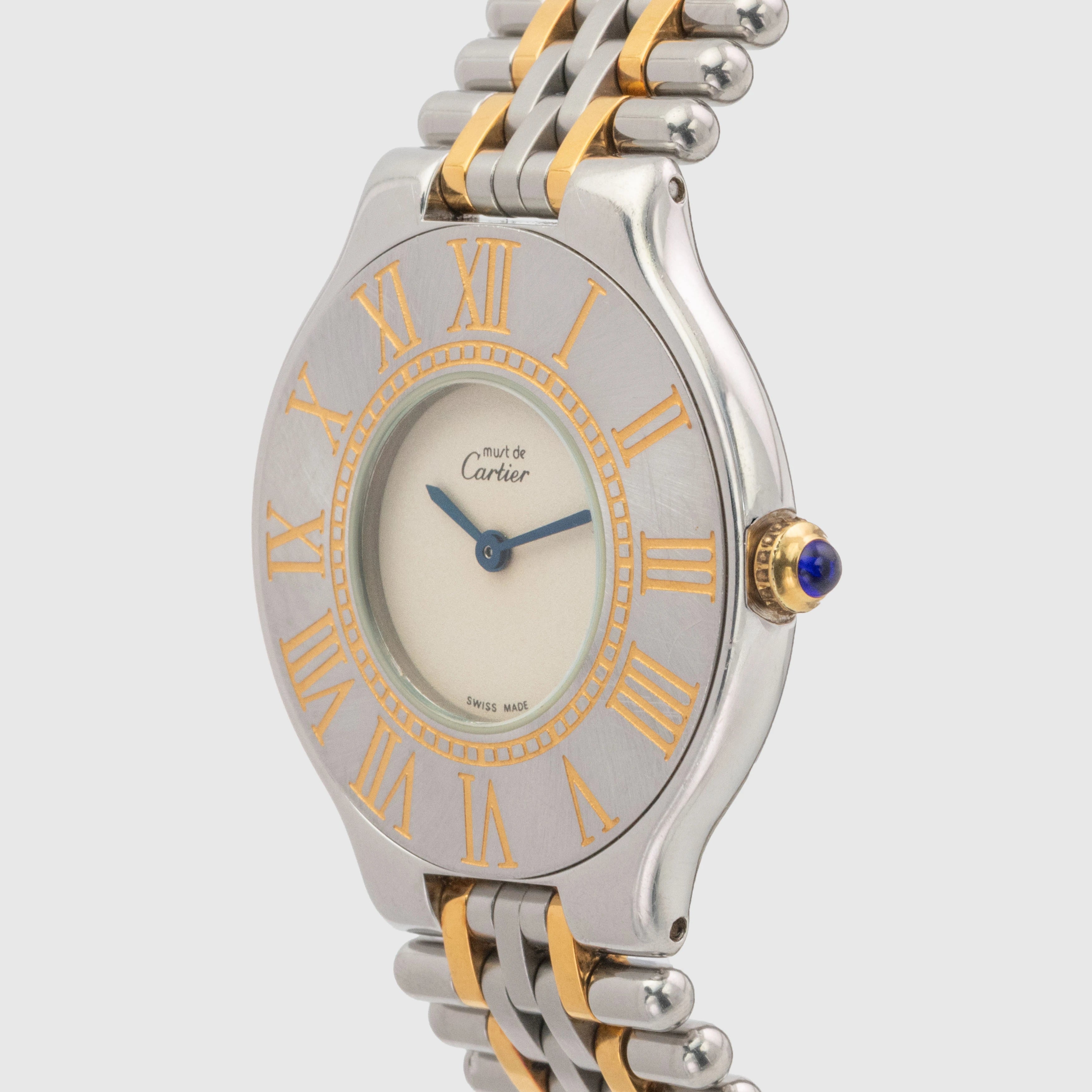 1989 Cartier Must 21 St/G Ref. 9010 (Box & Papers)