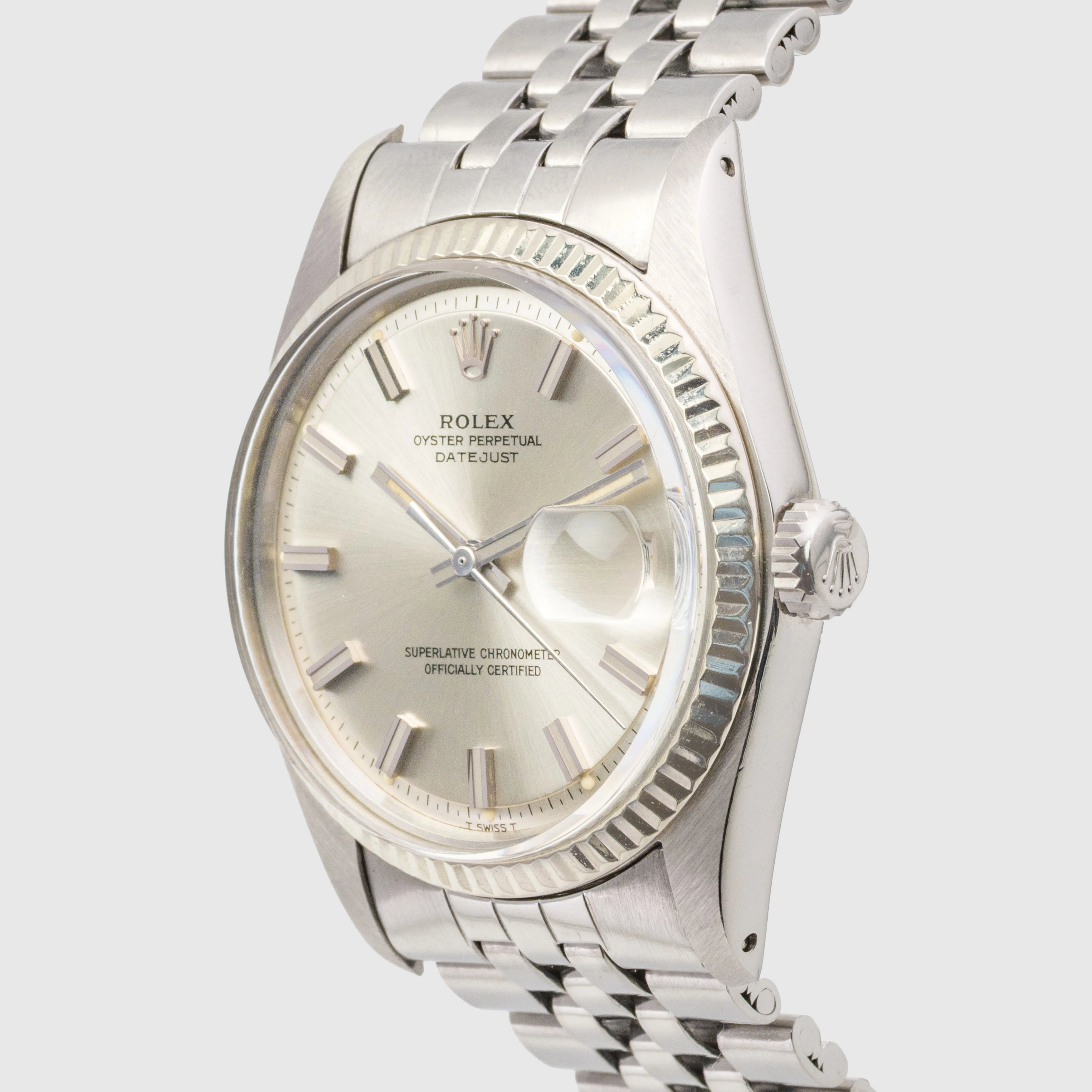 1975 Rolex Datejust Wide Boy Ref. 1601 (Box & Papers)