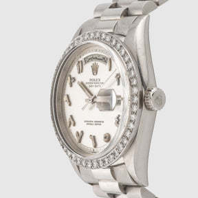 1967 Rolex Day Date Platinum Arabic Hindi Dial Ref. 1804