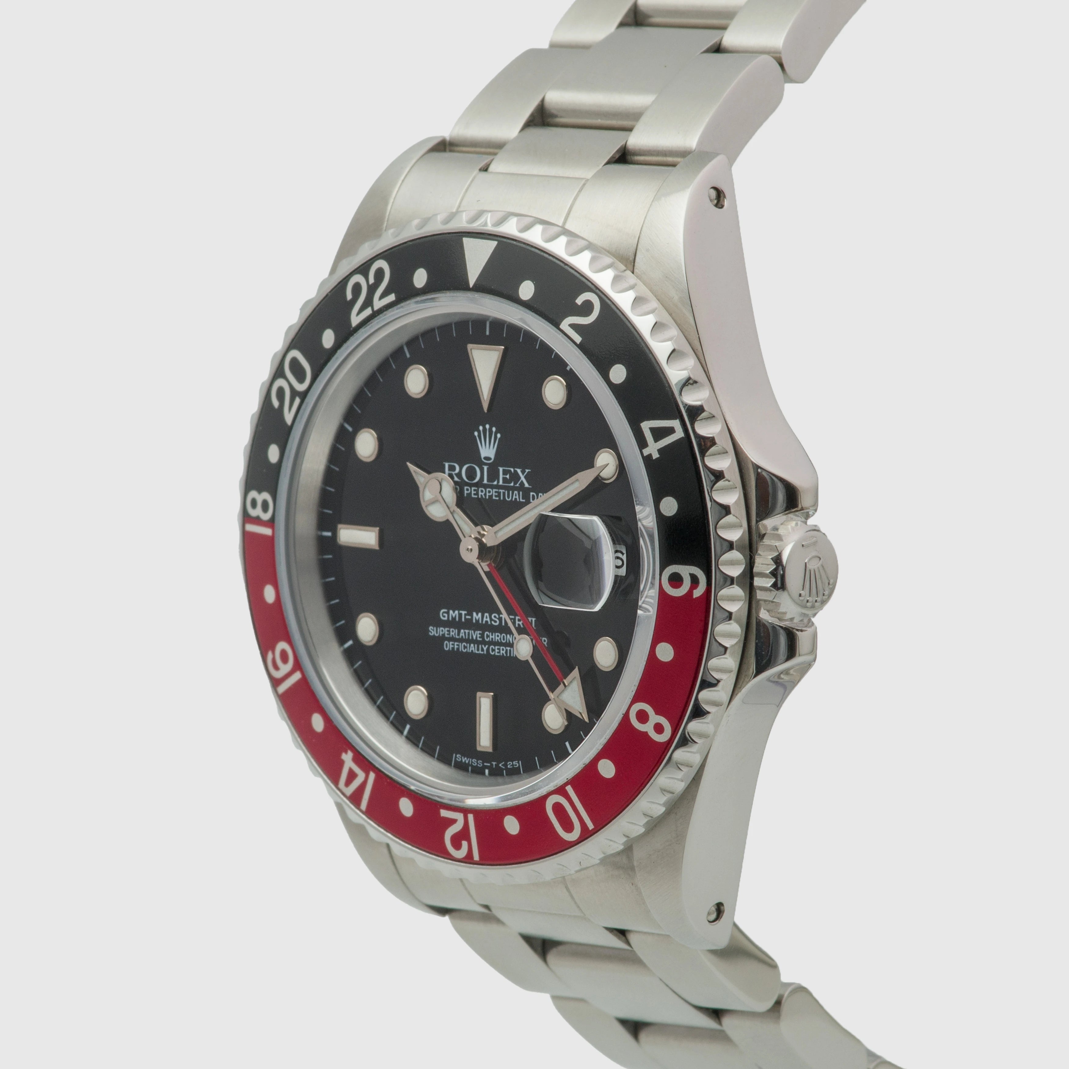 1989 Rolex GMT Master II 'Coke' Ref. 16710 (with Orig. Papers & CPO Warranty)