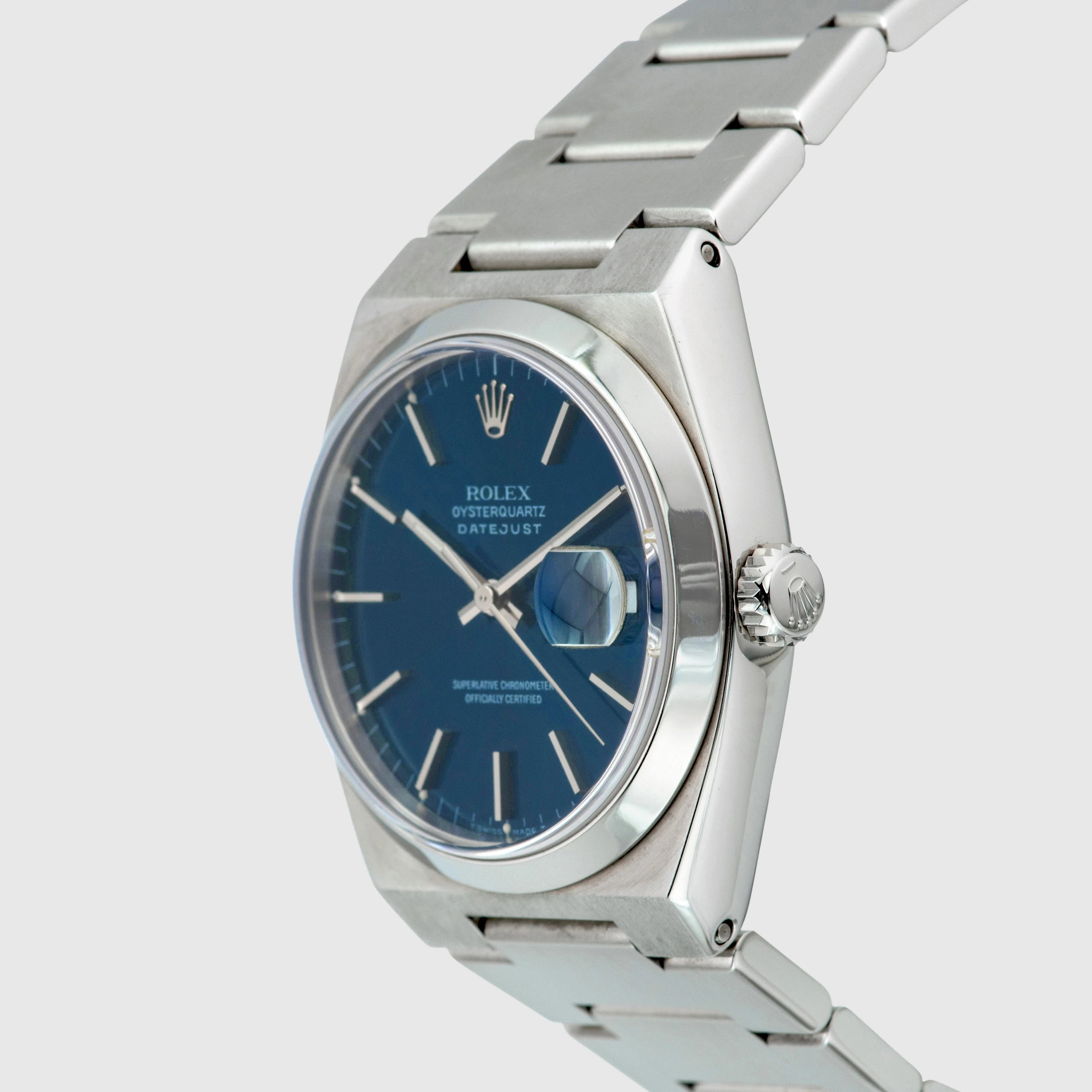1997 Rolex Oysterquartz Blue Dial Ref. 17000