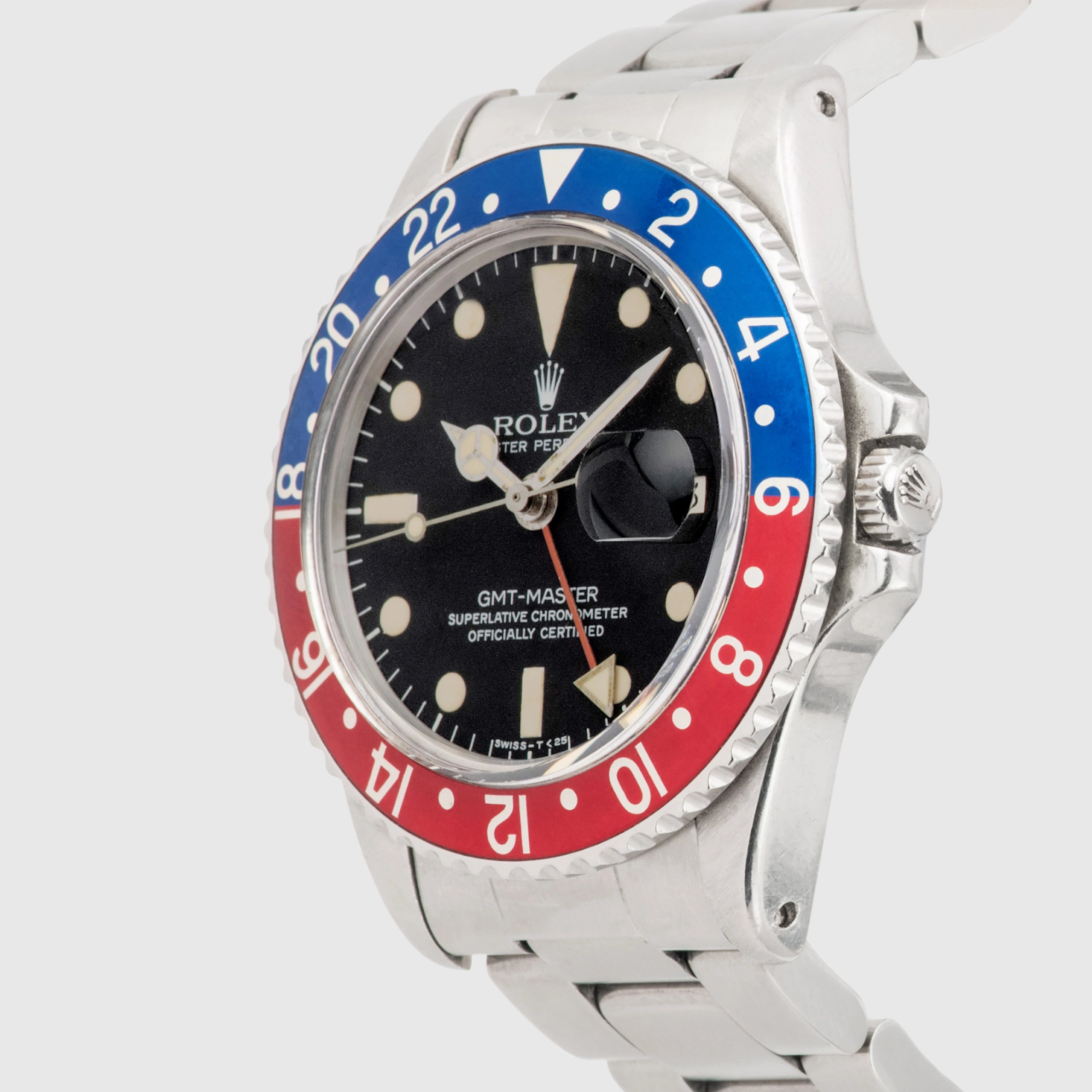 1978 Rolex GMT Master Pepsi Stainless Steel Ref. 1675