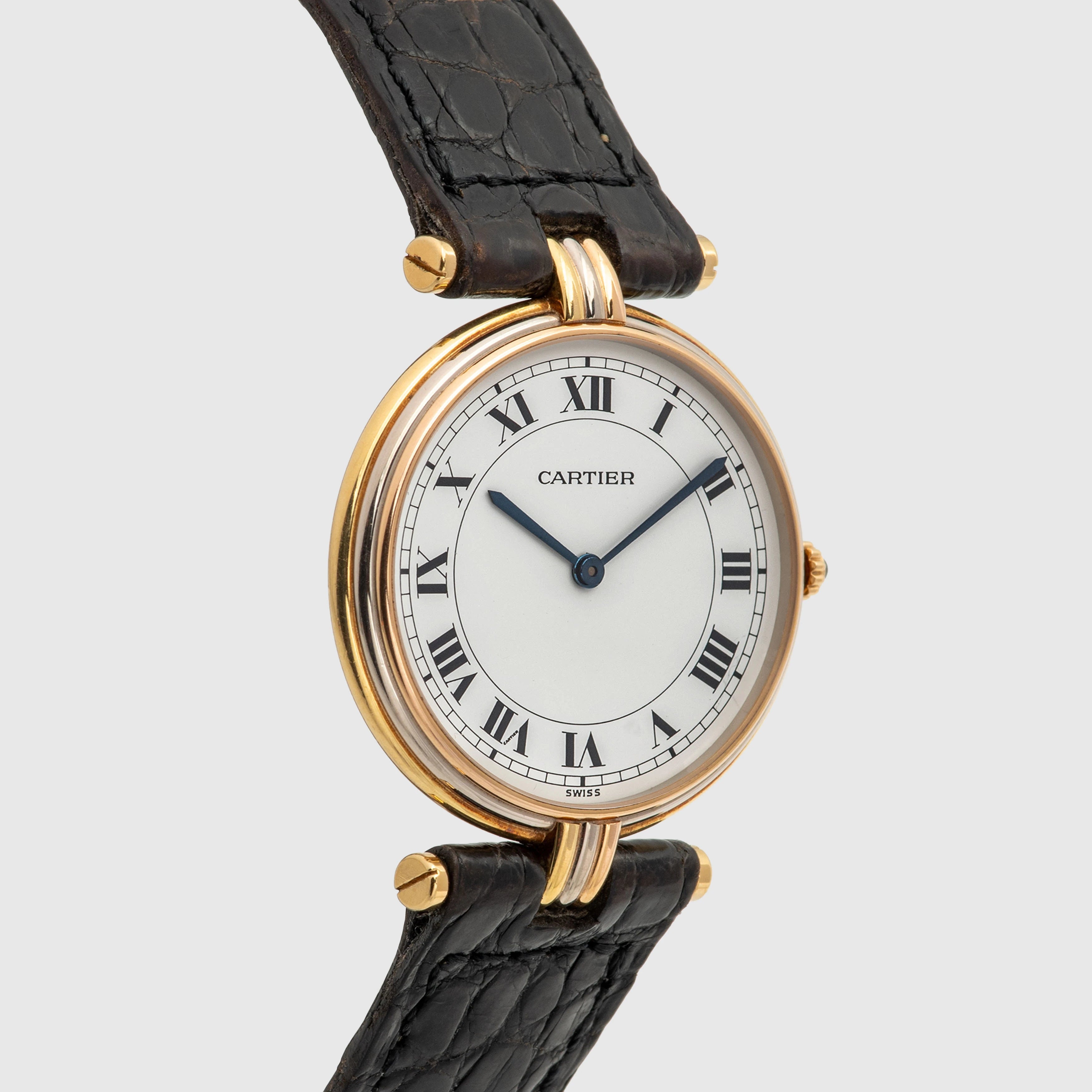 1990's Cartier Vendome Trinity 18k Gold Ref. 881003