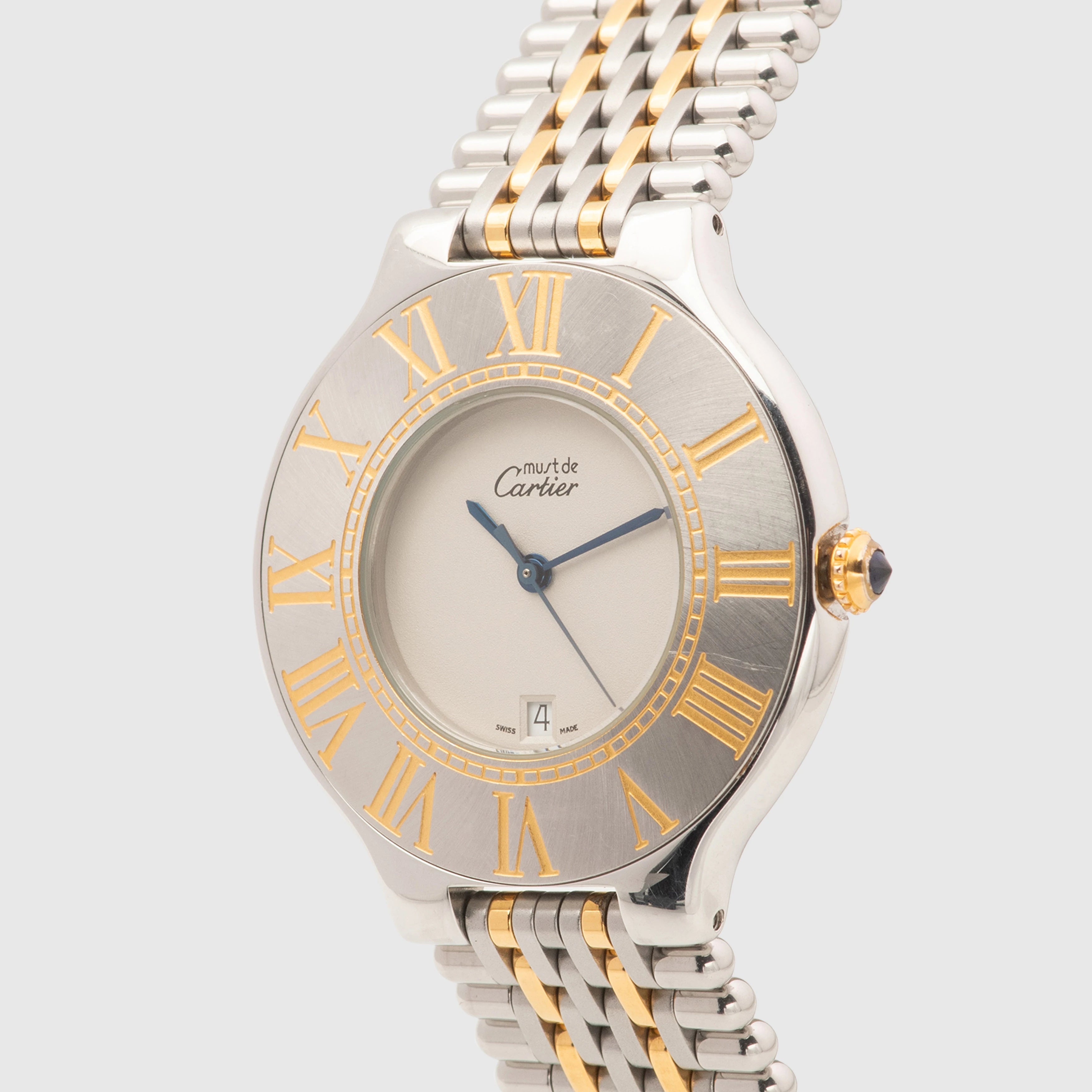 1990's Cartier Must 21 St/G Ref. 126000P (with Papers)