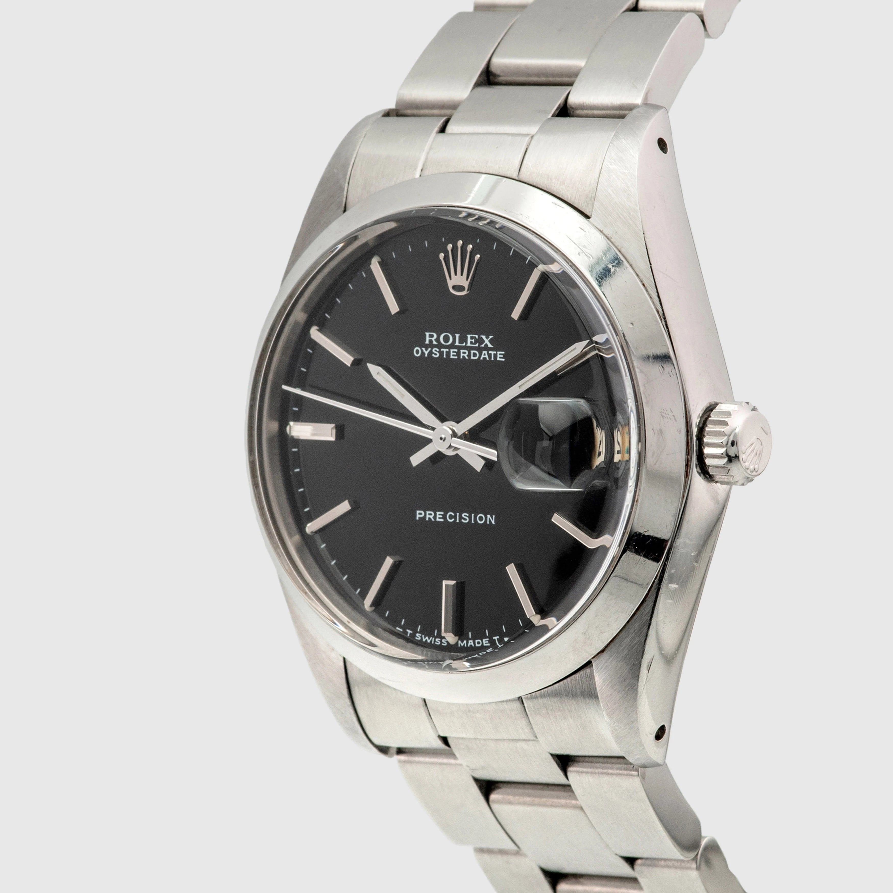 1967 Rolex Oyster Date Precision Black Dial Ref. 6694